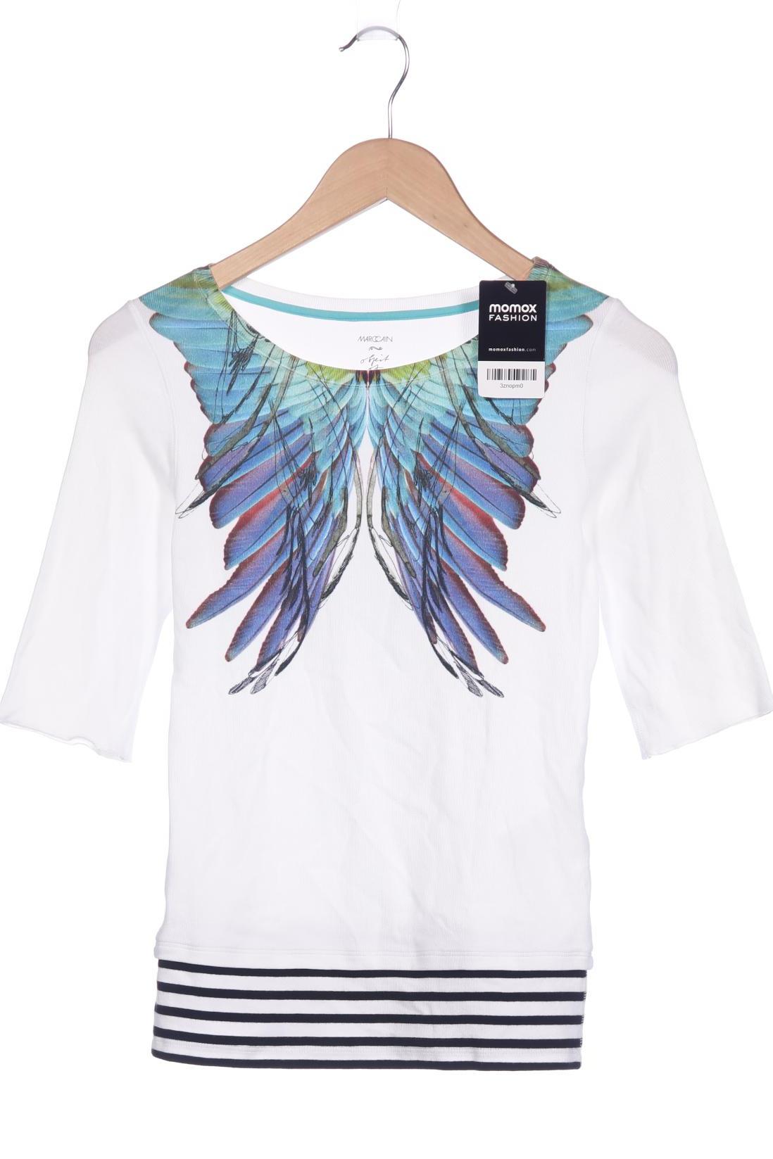 

Marc Cain Damen Langarmshirt, weiß, Gr. 36