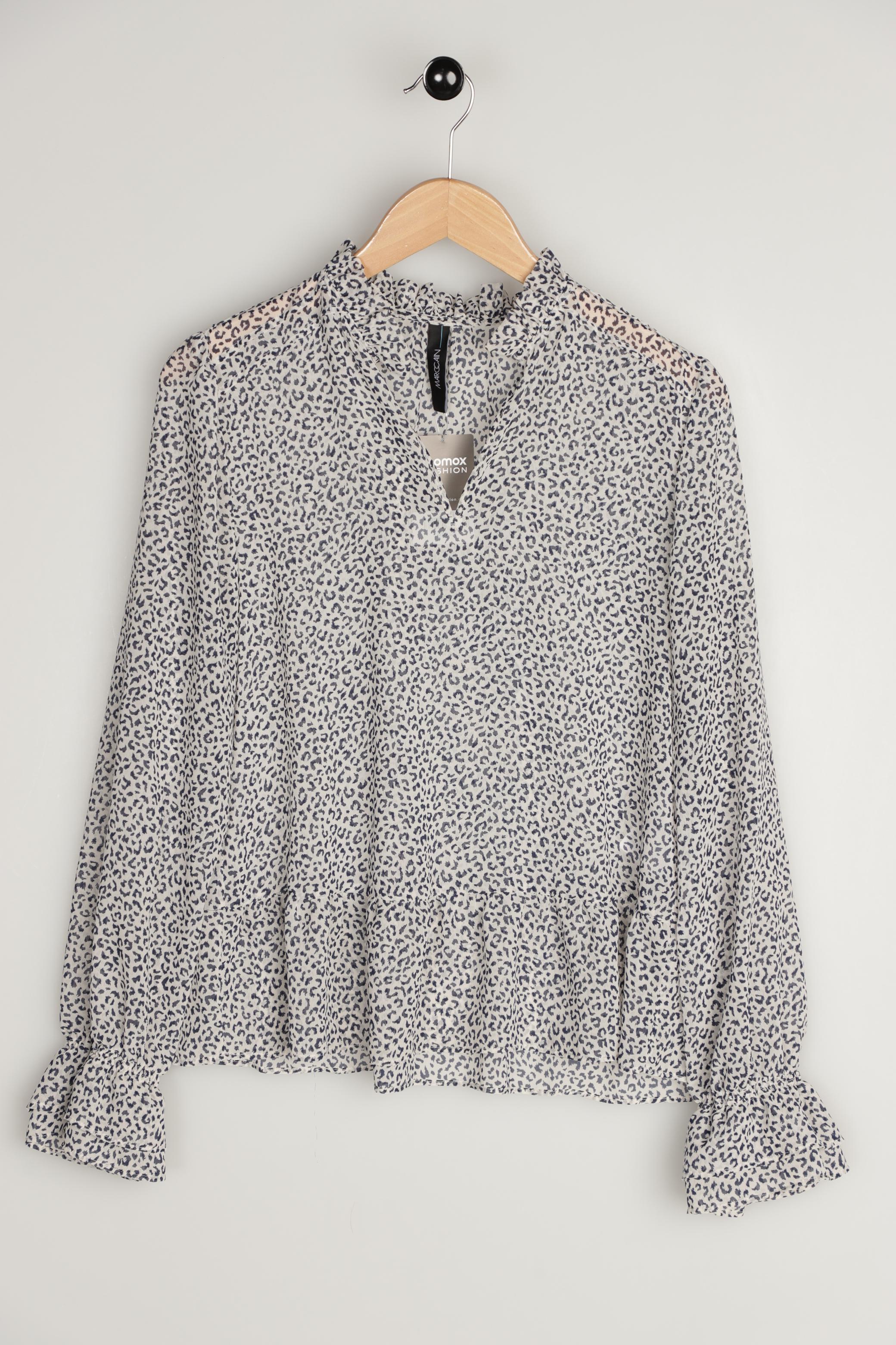 

Marc Cain Damen Bluse, blau, Gr. 38