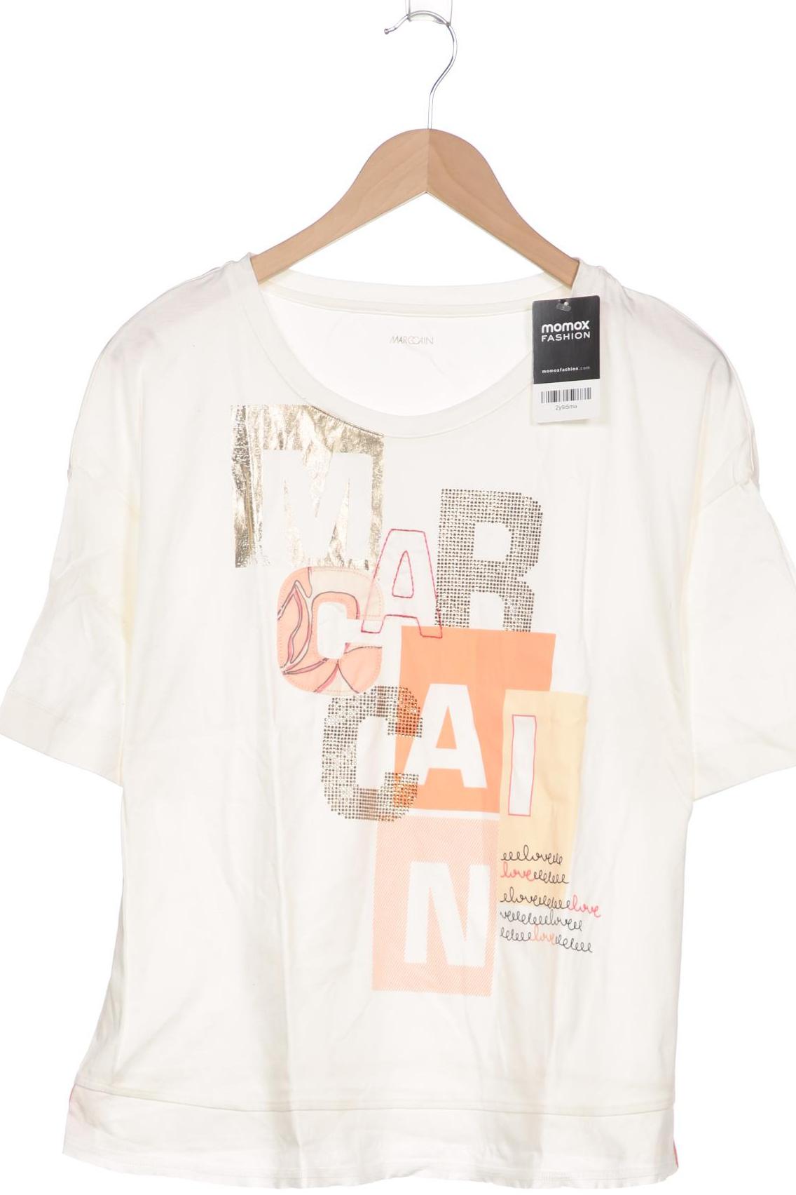 

Marc Cain Damen T-Shirt, cremeweiß, Gr. 46