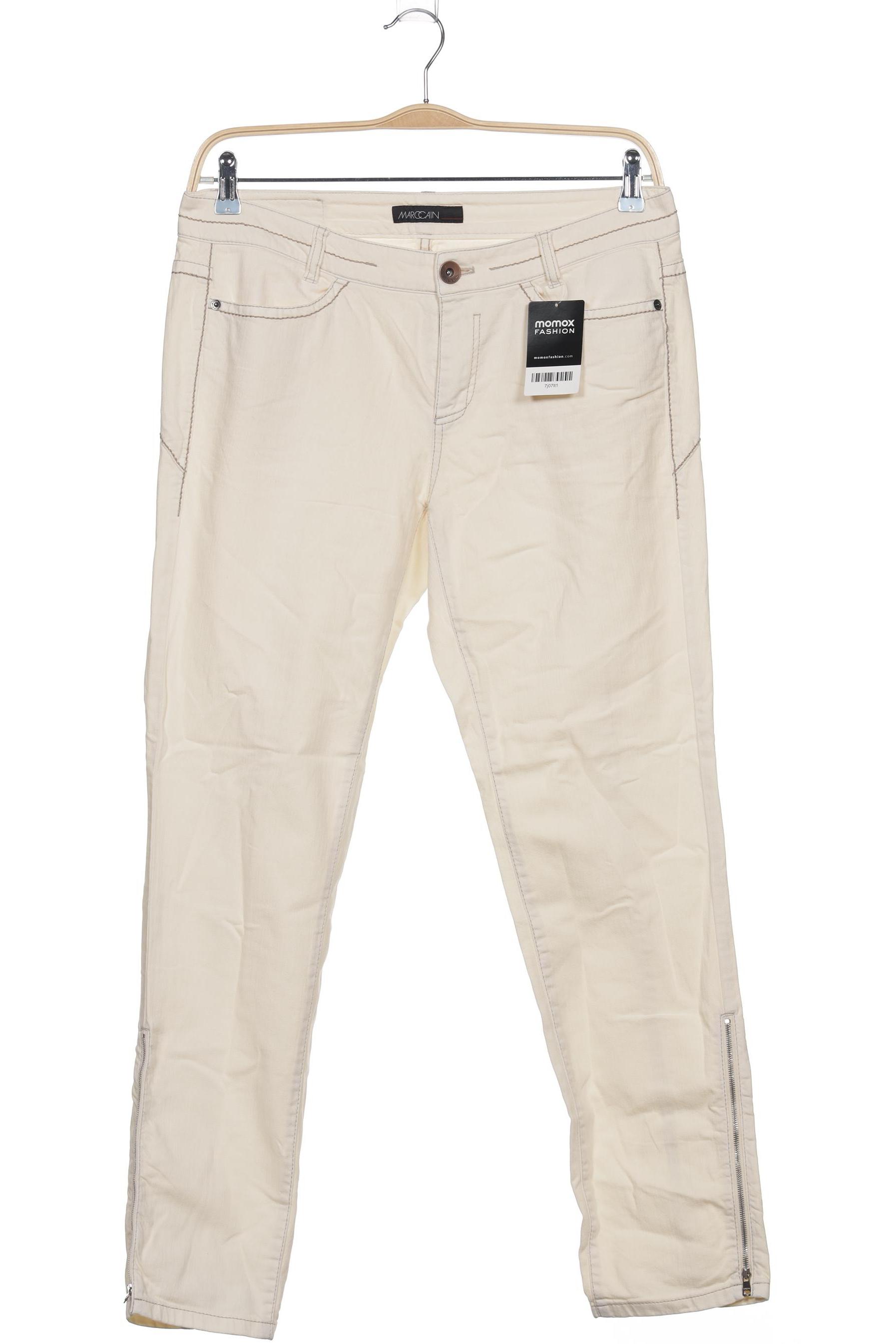 

Marc Cain Damen Jeans, cremeweiß, Gr. 40