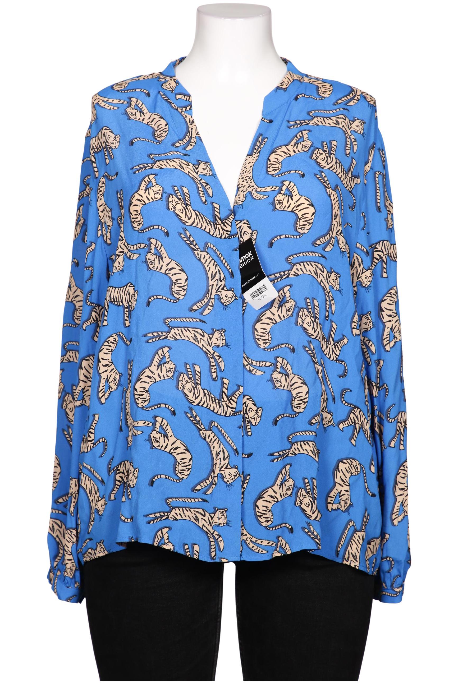 

Marc Cain Damen Bluse, blau, Gr. 46