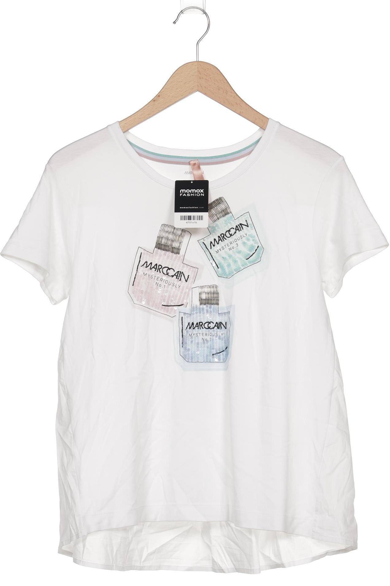 

Marc Cain Damen T-Shirt, weiß, Gr. 42