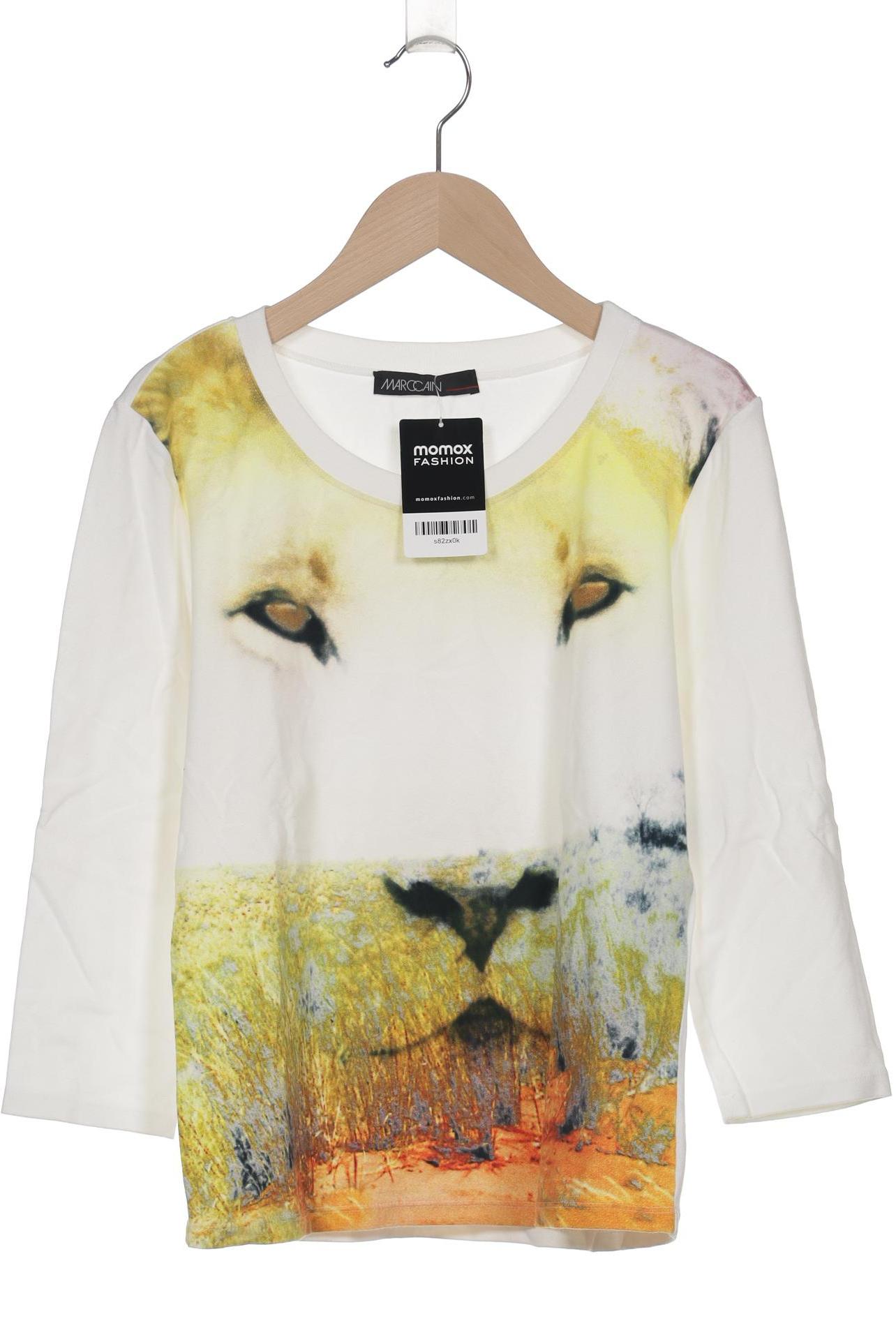 

Marc Cain Damen Langarmshirt, cremeweiß, Gr. 40
