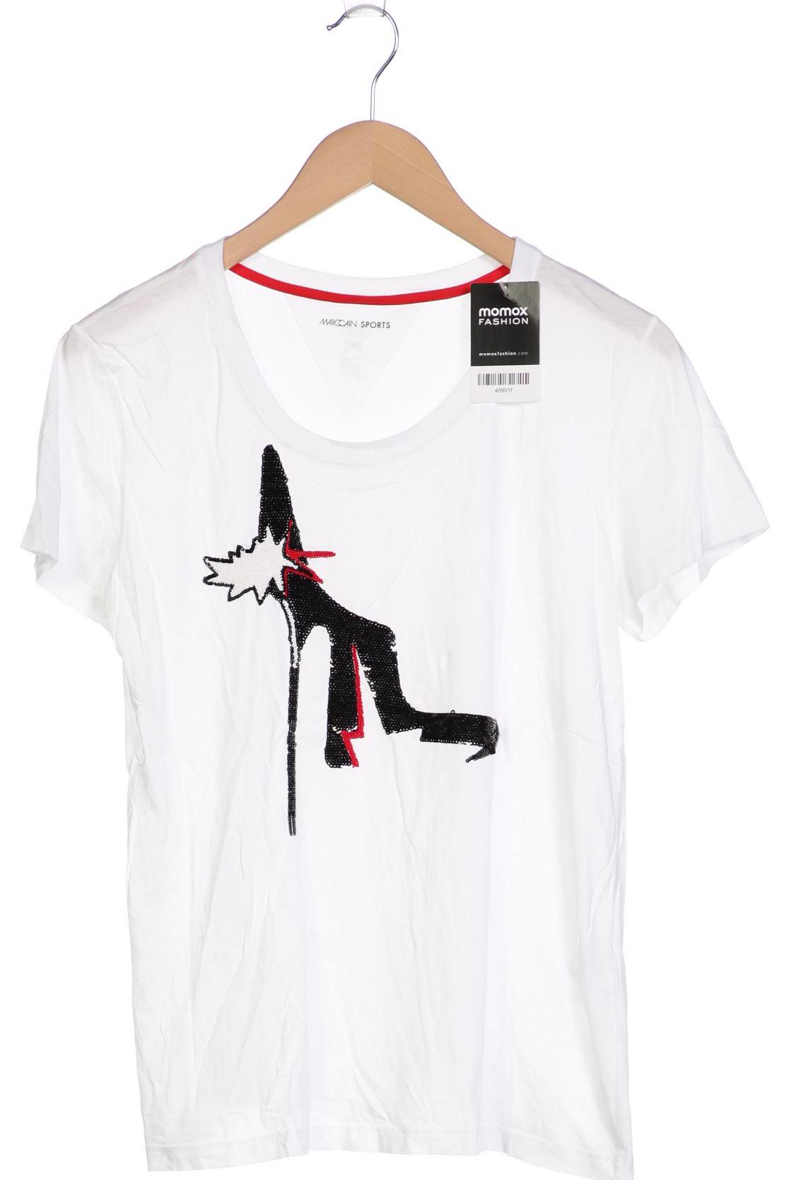 

Marc Cain Damen T-Shirt, weiß, Gr. 40