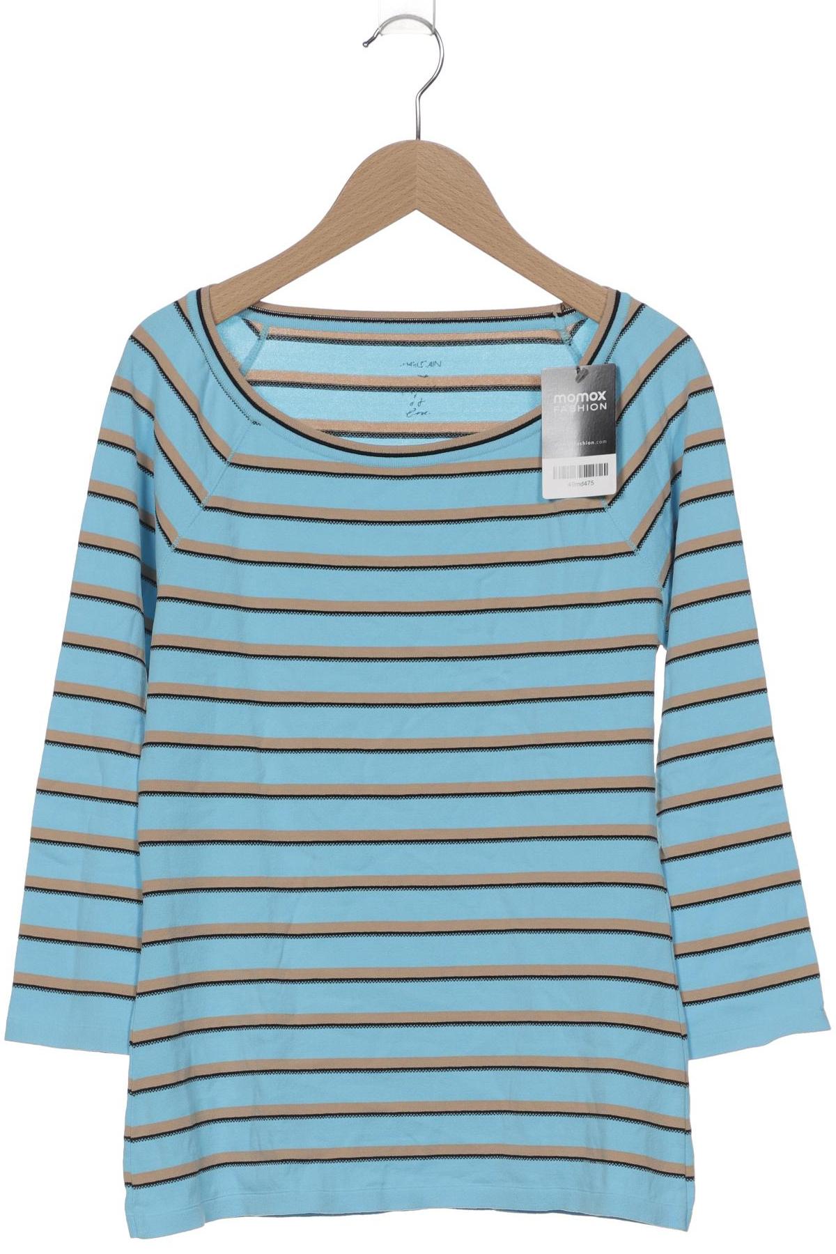 

Marc Cain Damen Langarmshirt, blau, Gr. 38