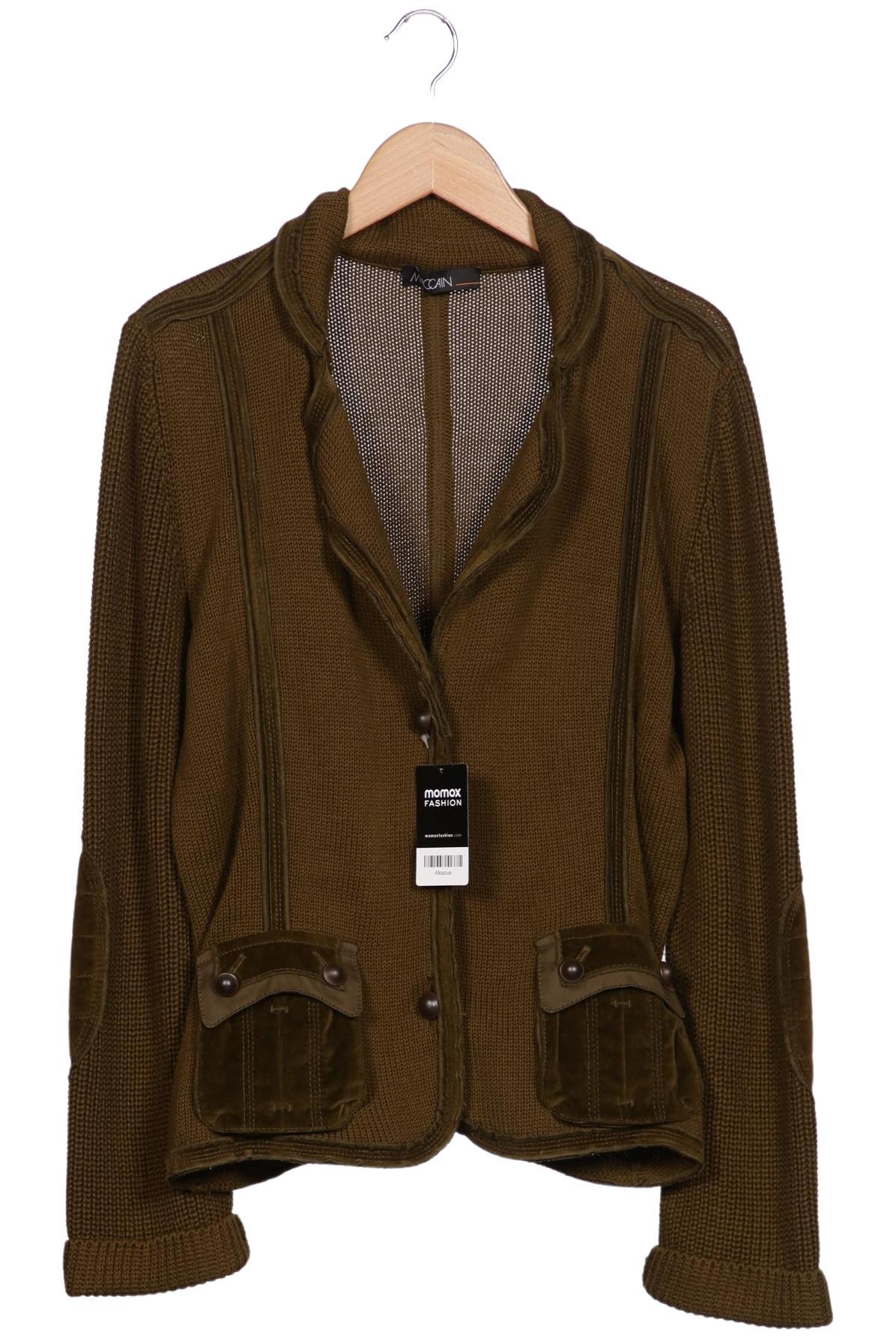 

Marc Cain Damen Strickjacke, grün, Gr. 42