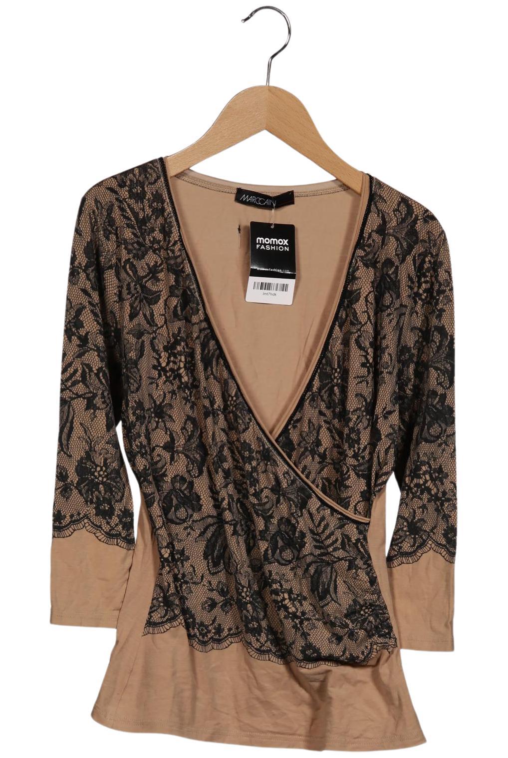 

Marc Cain Damen Langarmshirt, braun, Gr. 38