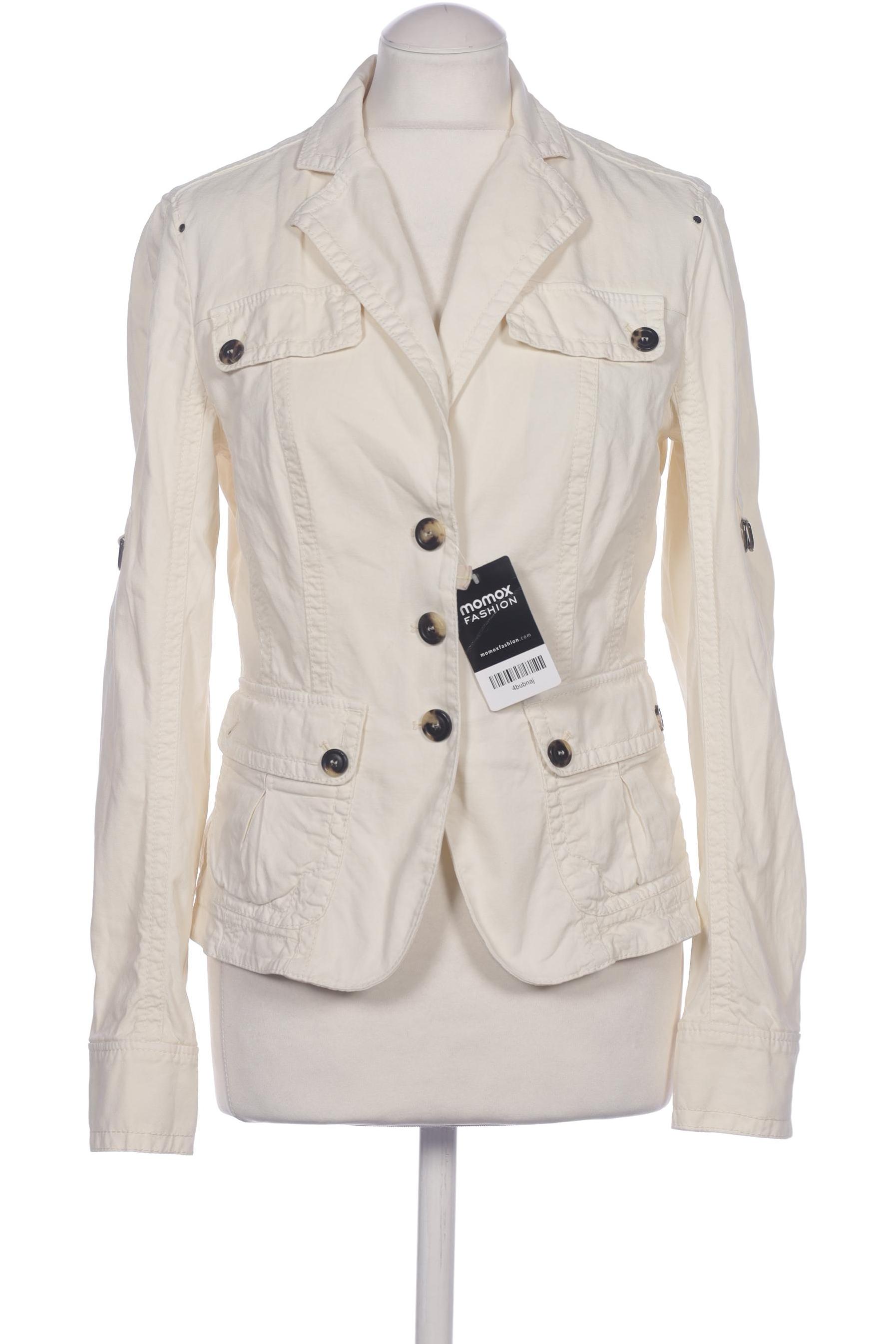 

Marc Cain Damen Blazer, cremeweiß, Gr. 38