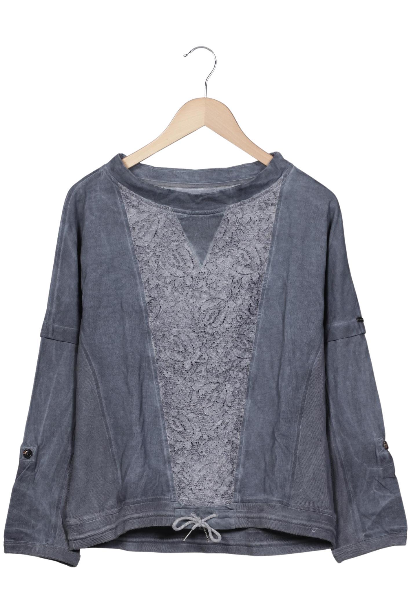 

Marc Cain Damen Sweatshirt, blau, Gr. 42