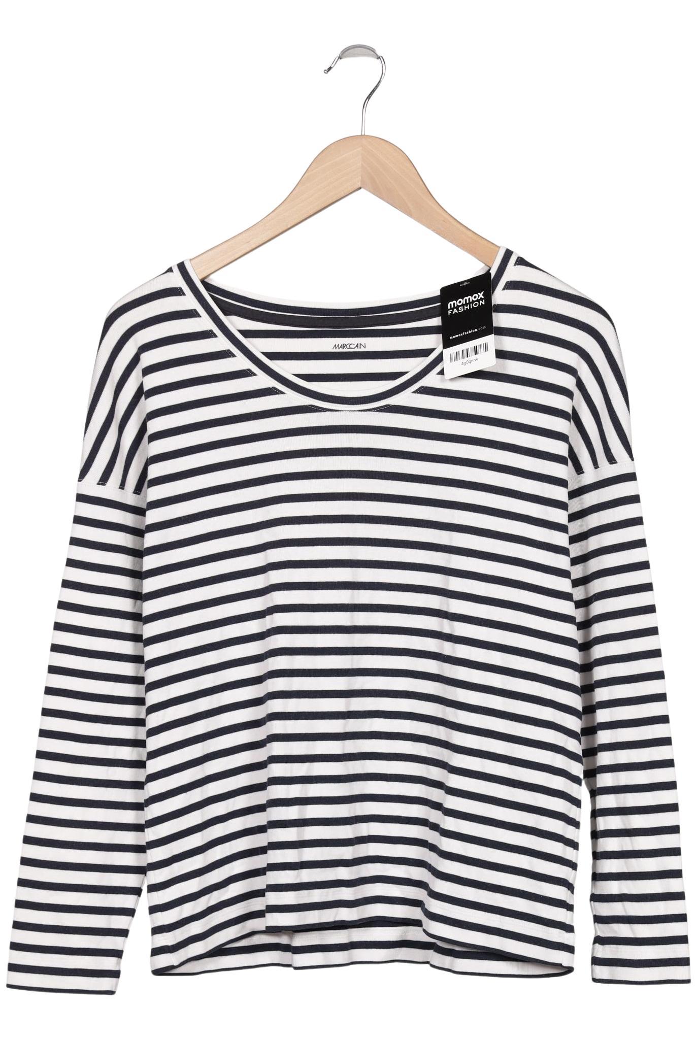 

Marc Cain Damen Langarmshirt, weiß, Gr. 42