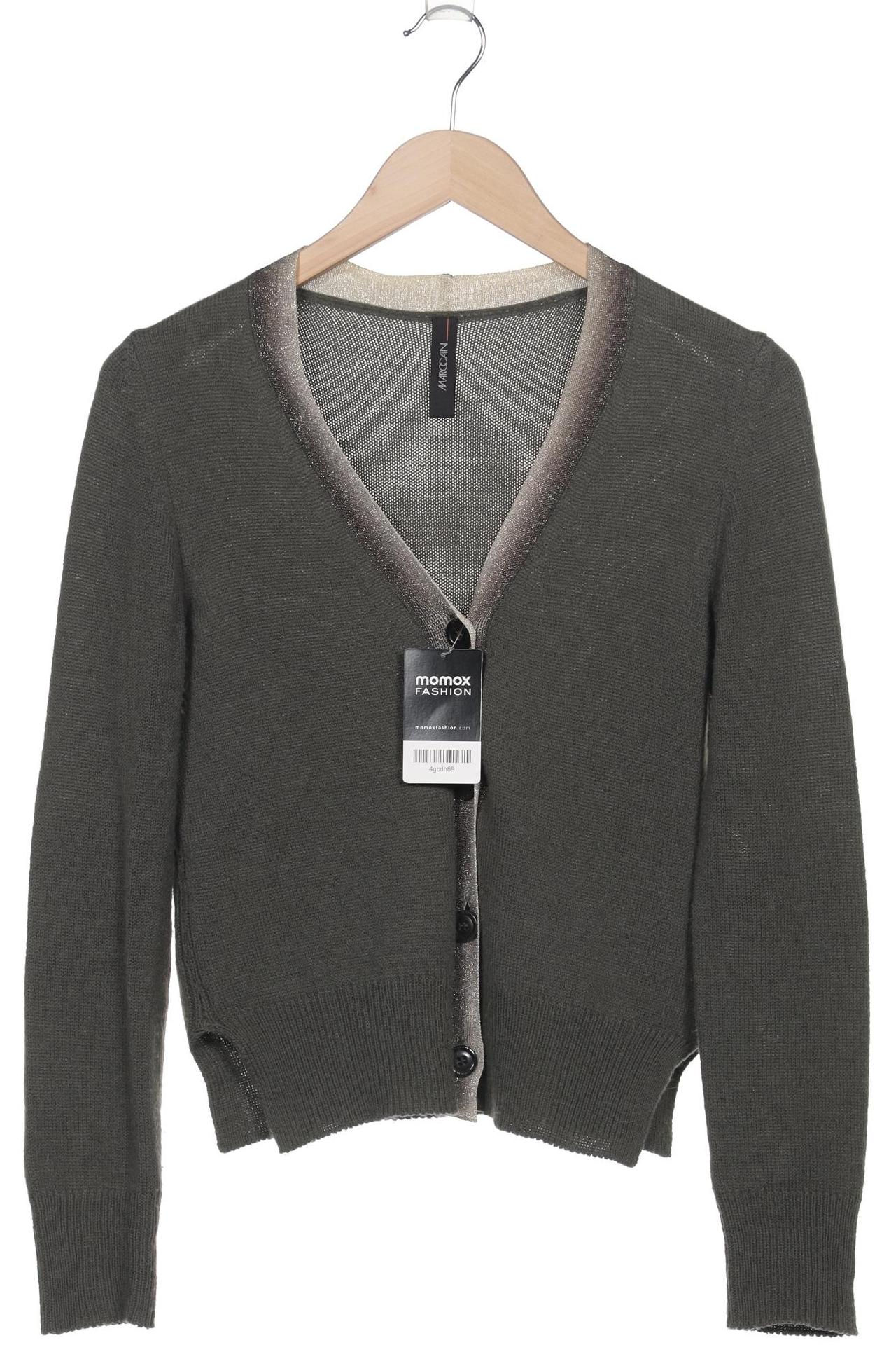 

Marc Cain Damen Strickjacke, grün, Gr. 36