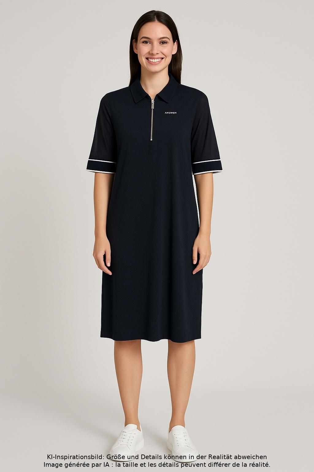 

Marc Cain Damen Kleid, marineblau, Gr. 40