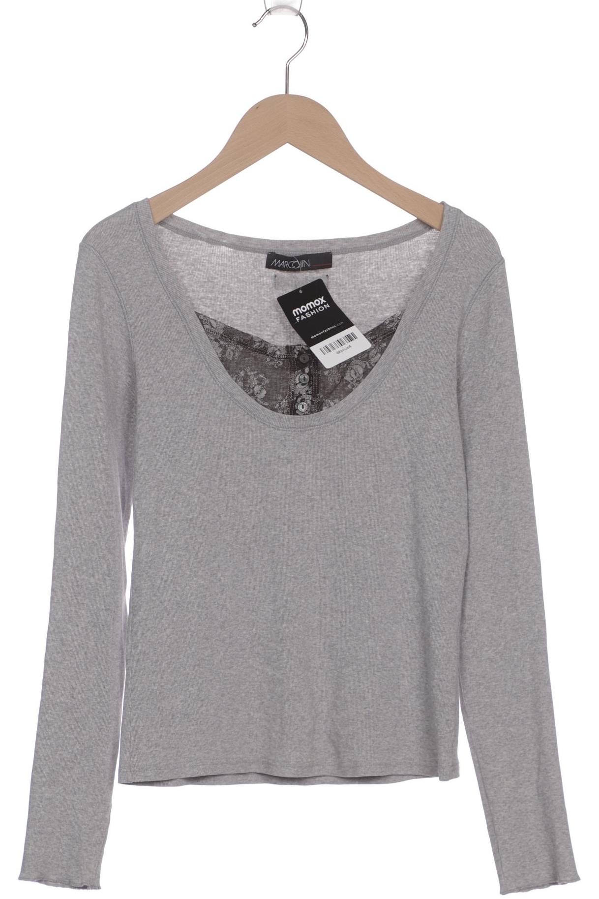 

Marc Cain Damen Langarmshirt, grau, Gr. 36