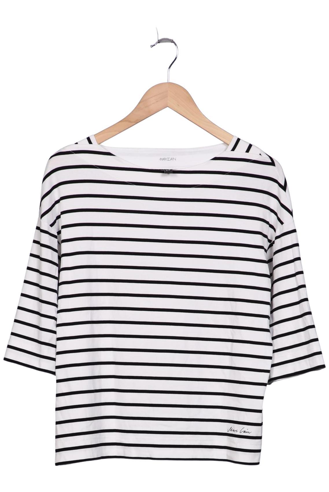 

Marc Cain Damen Langarmshirt, weiß, Gr. 38