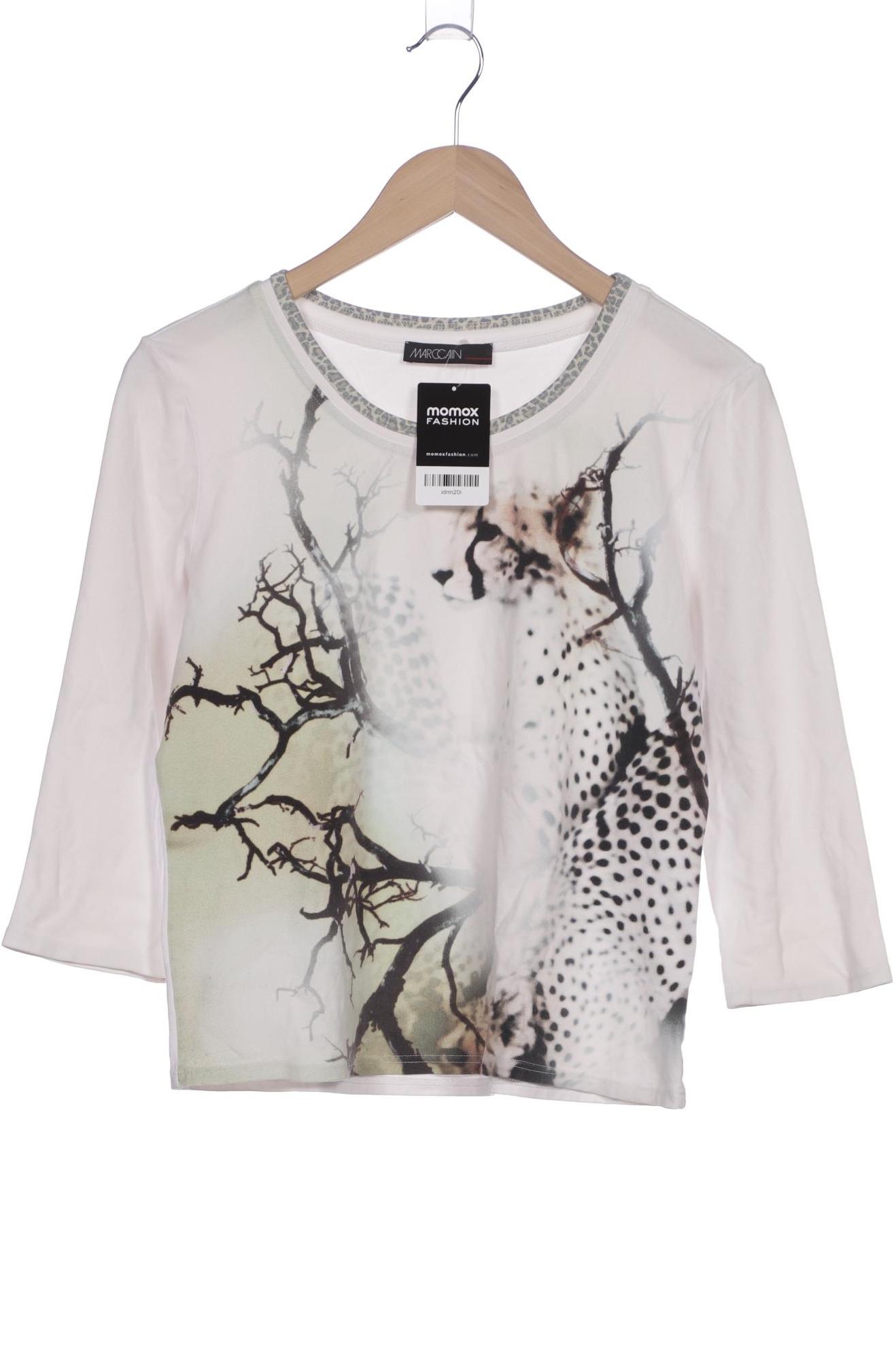 

Marc Cain Damen Langarmshirt, cremeweiß, Gr. 40
