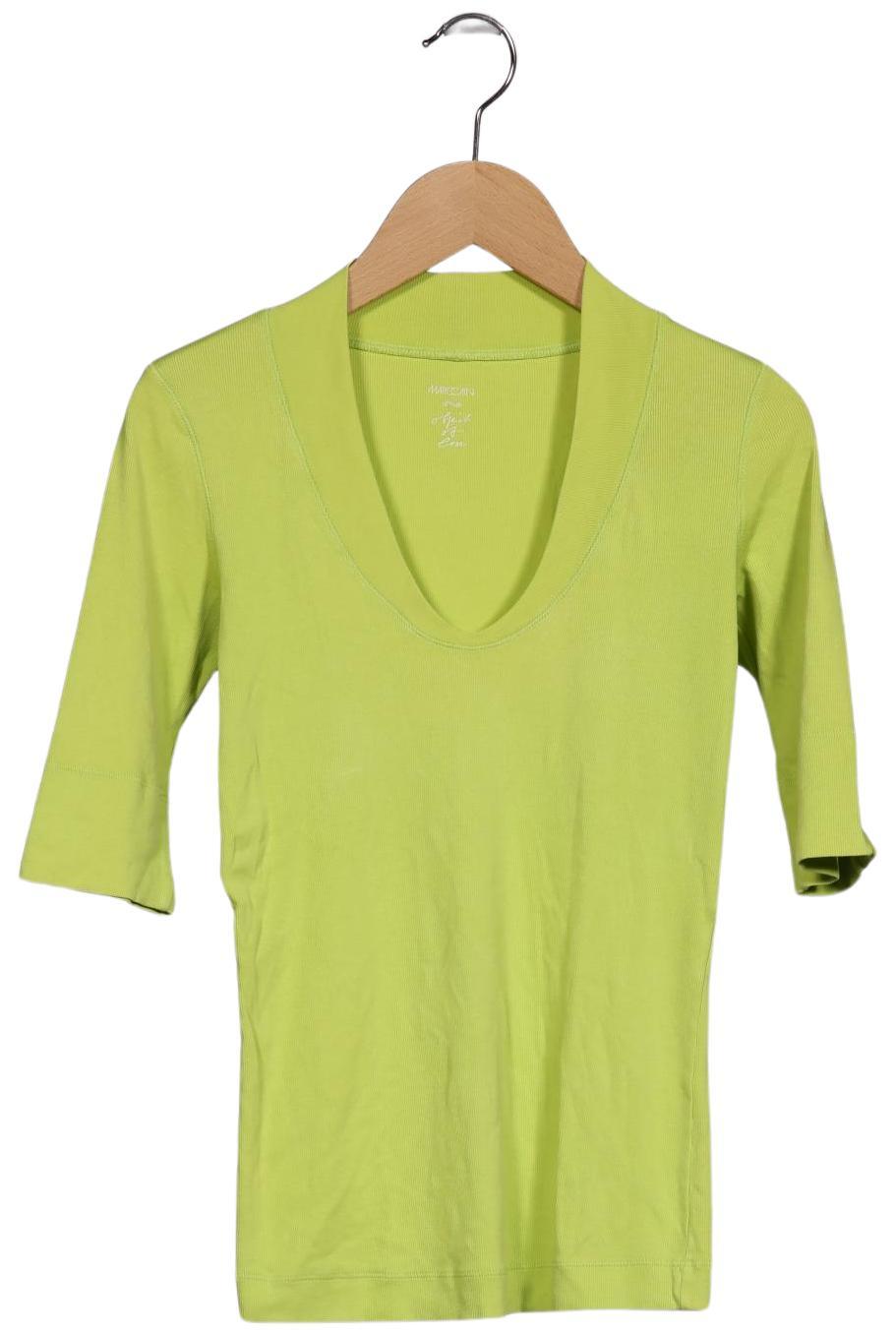 

Marc Cain Damen Langarmshirt, hellgrün, Gr. 36