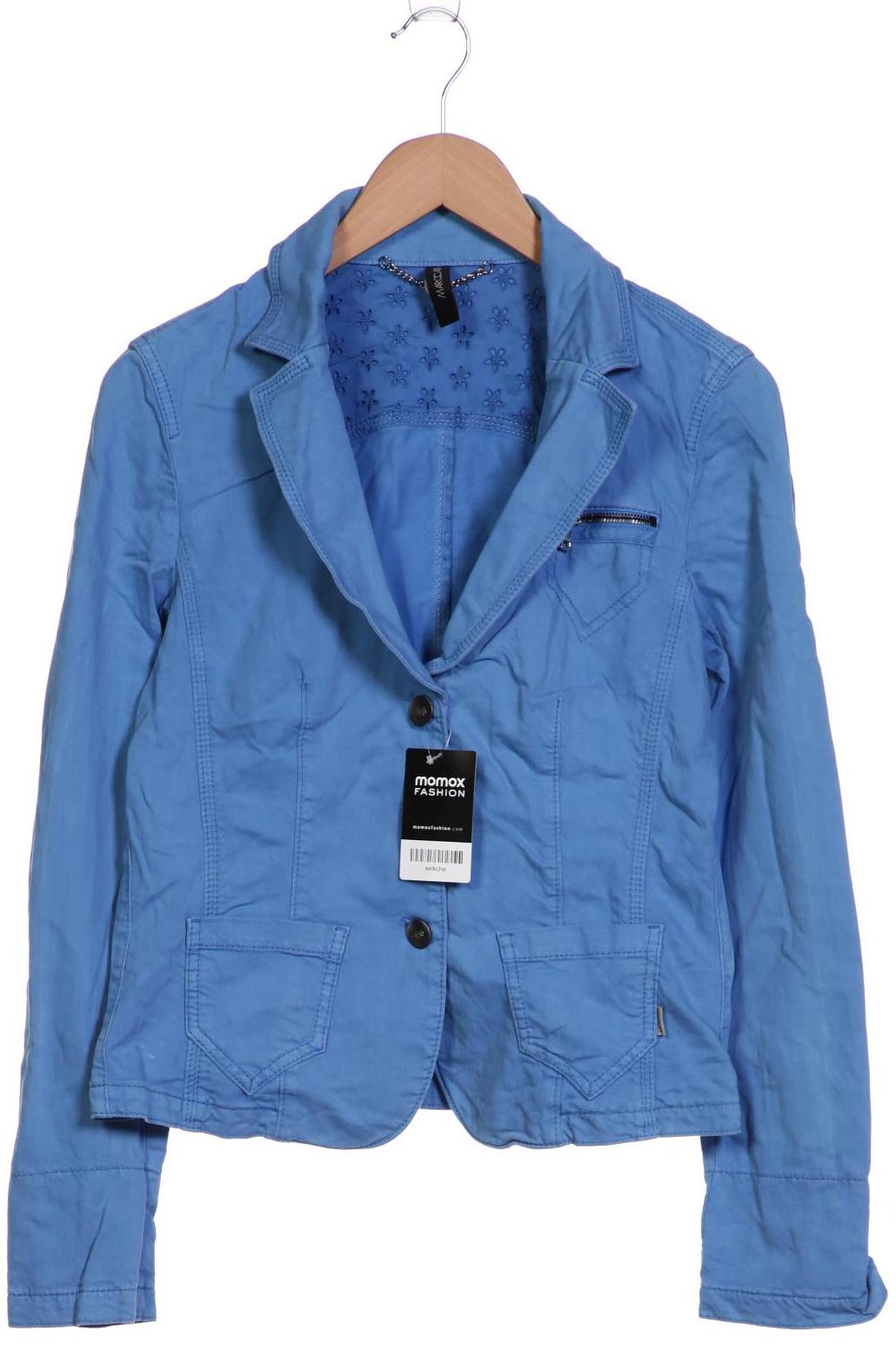 

Marc Cain Damen Jacke, blau, Gr. 40