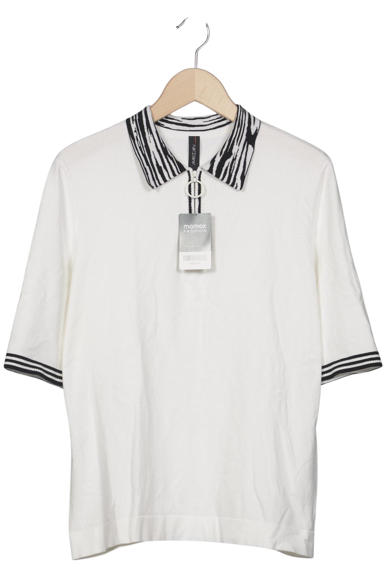 

Marc Cain Damen Poloshirt, weiß, Gr. 44