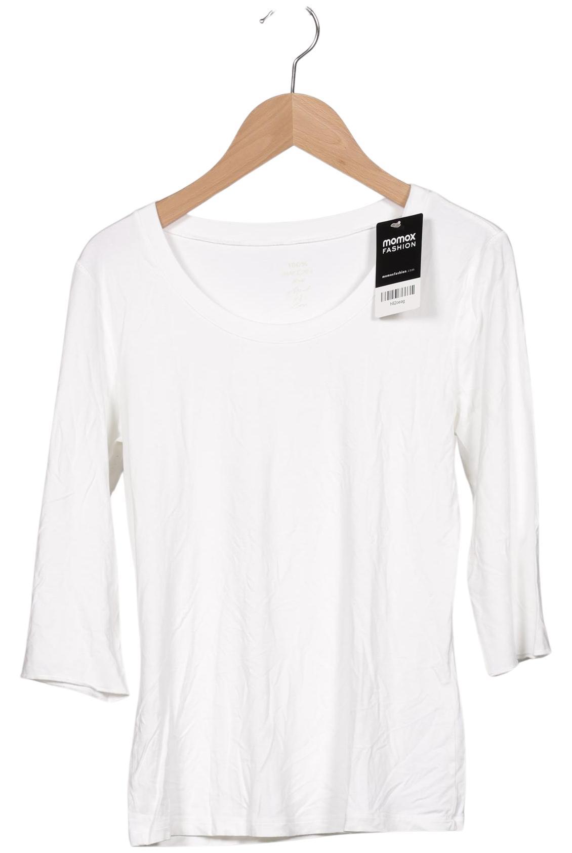 

Marc Cain Damen Langarmshirt, weiß, Gr. 36