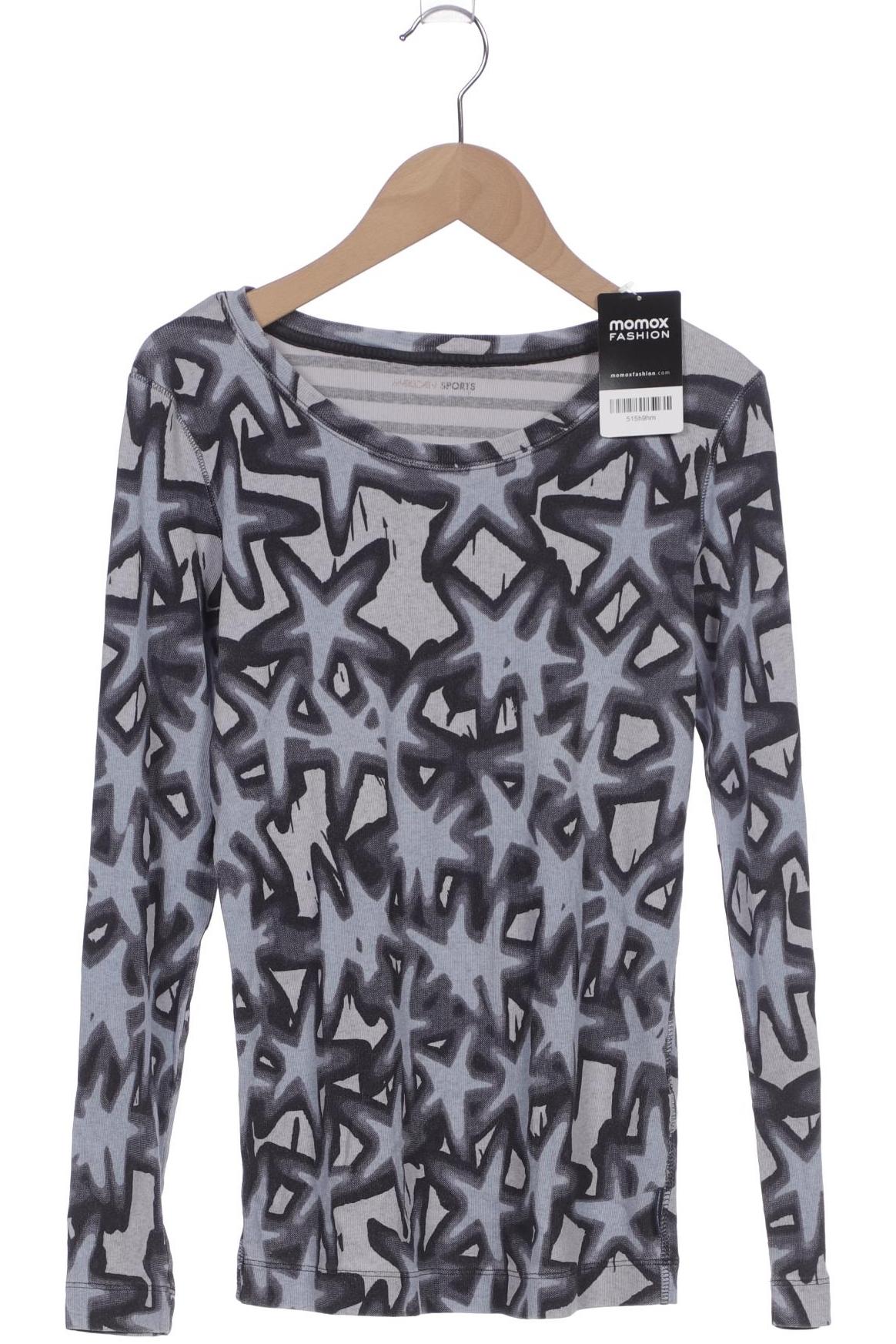 

Marc Cain Damen Langarmshirt, grau, Gr. 40