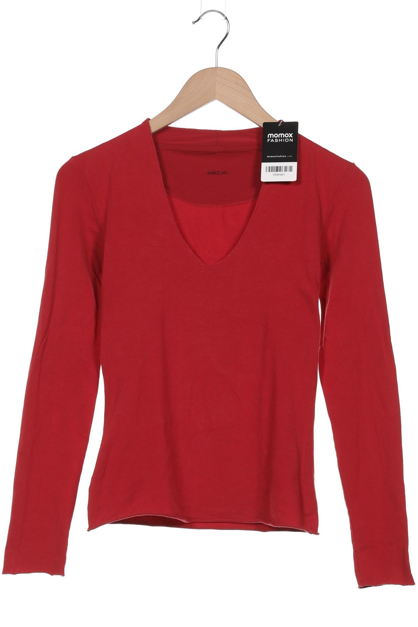 

Marc Cain Damen Langarmshirt, rot, Gr. 34