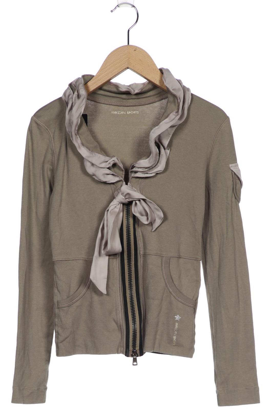

Marc Cain Damen Strickjacke, grün, Gr. 36