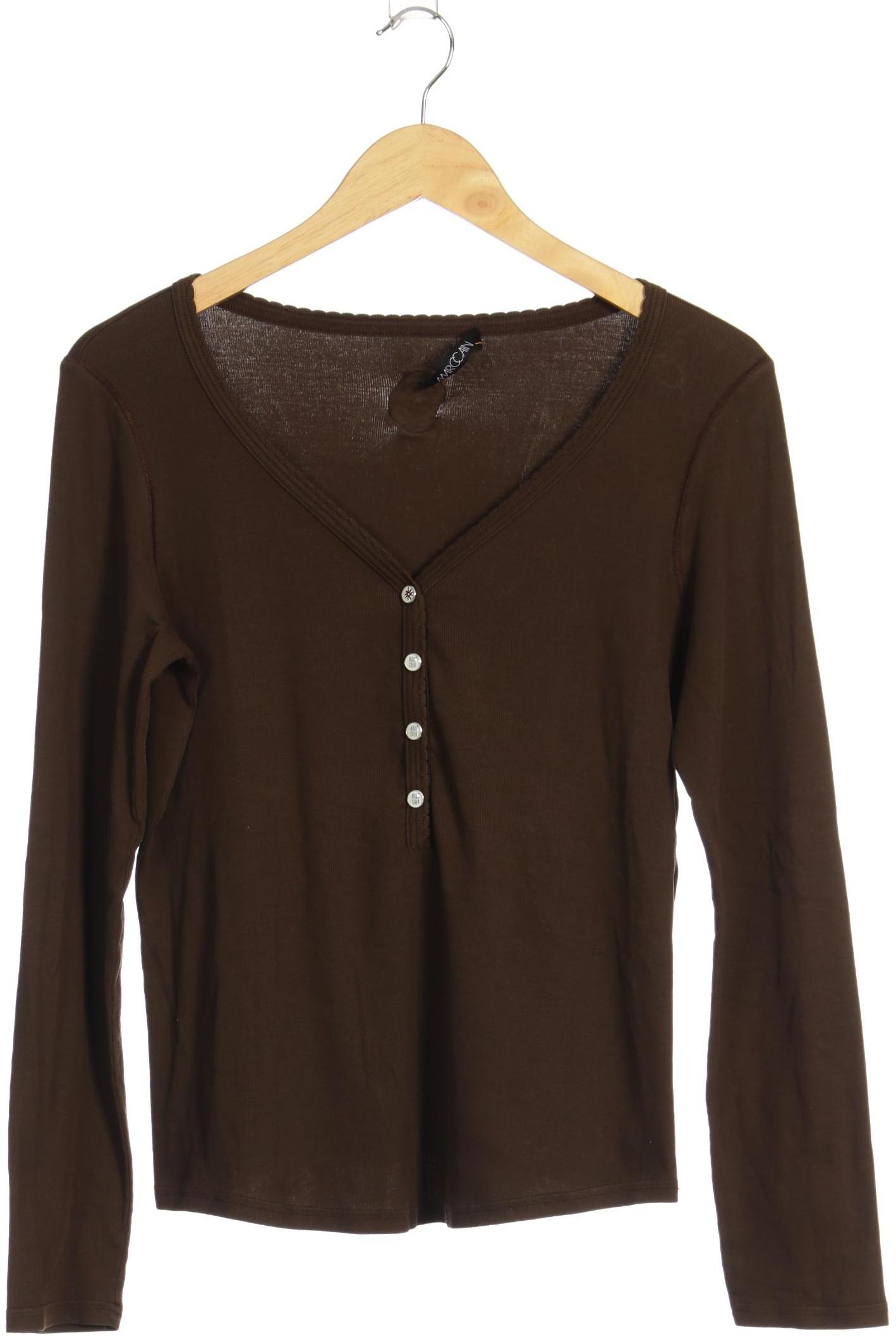 

Marc Cain Damen Langarmshirt, braun, Gr. 44