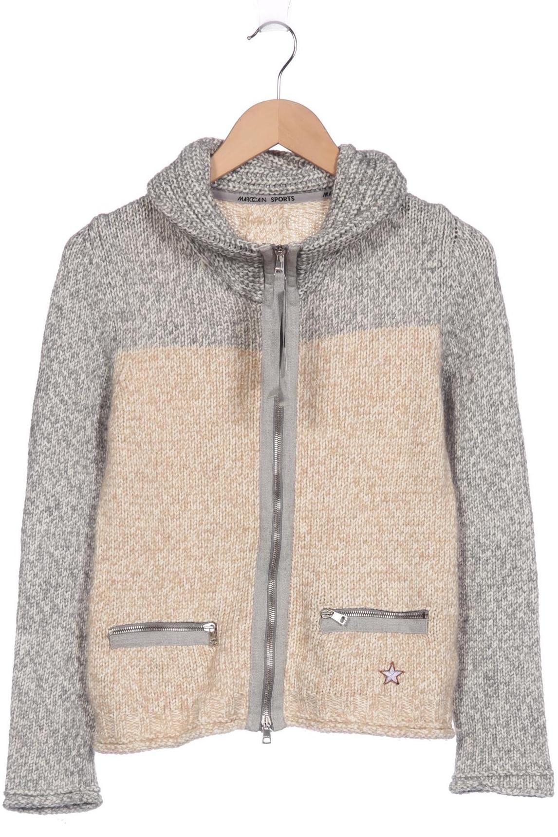 

Marc Cain Damen Strickjacke, beige, Gr. 38