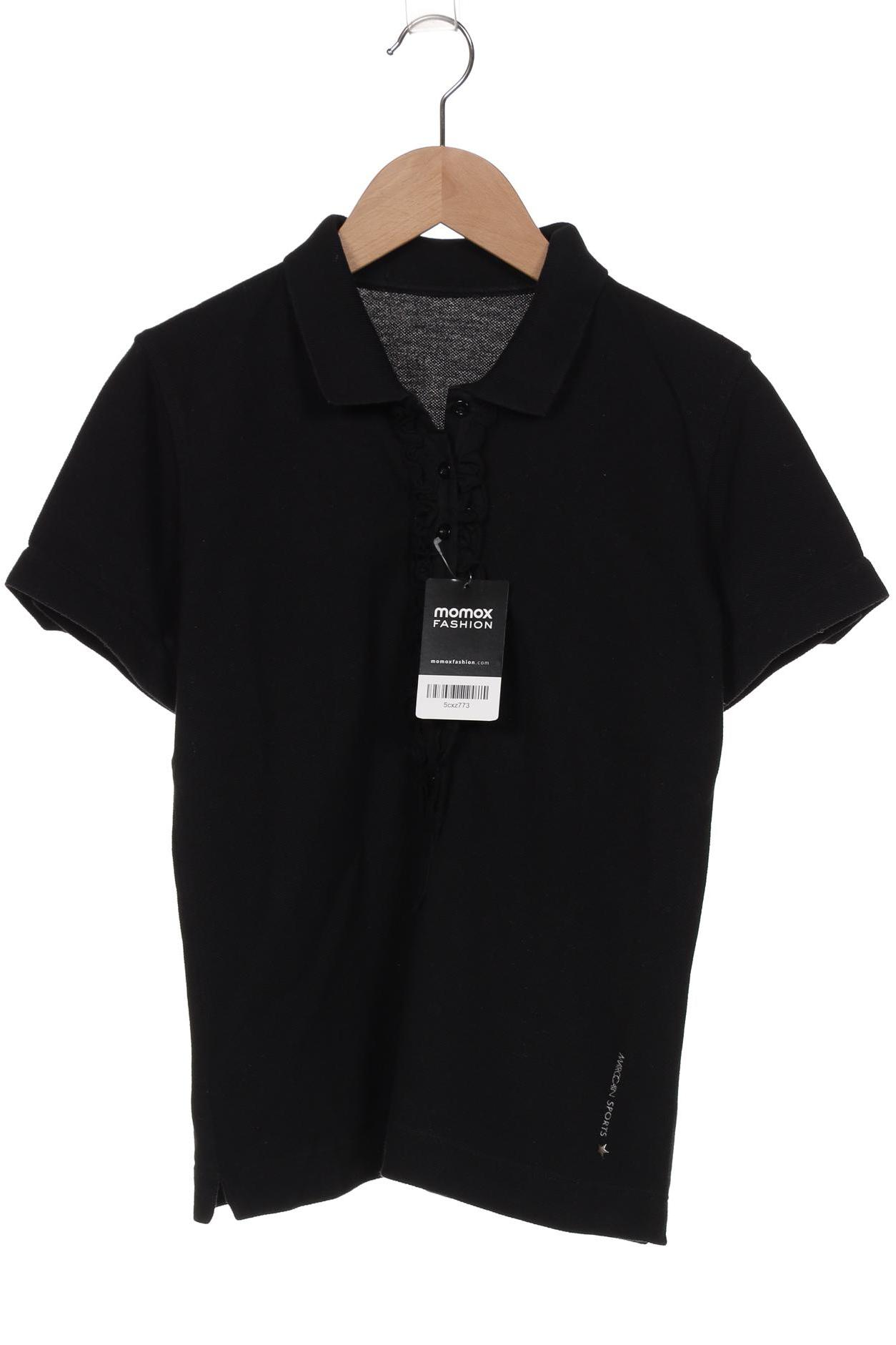 

Marc Cain Damen Poloshirt, schwarz, Gr. 38