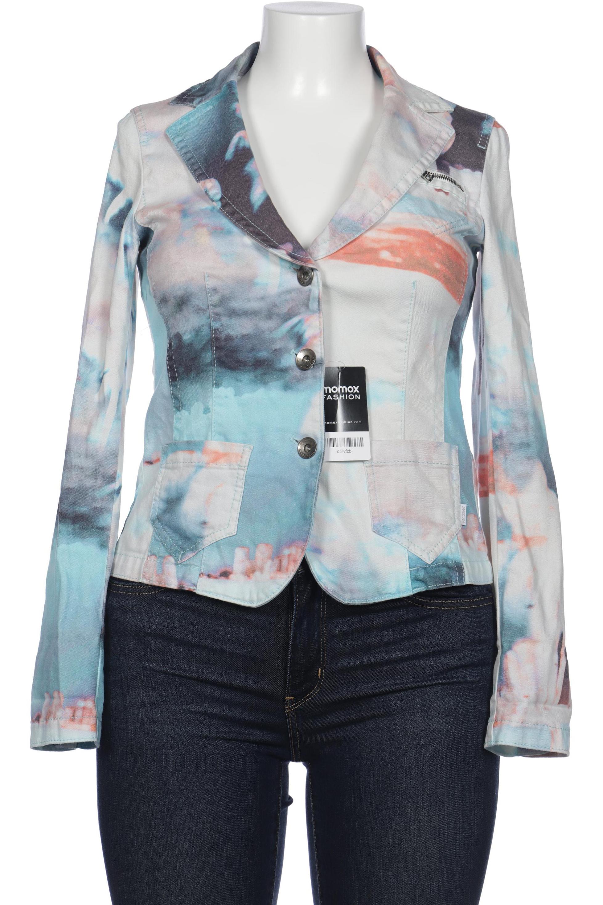 

Marc Cain Damen Blazer, blau, Gr. 38