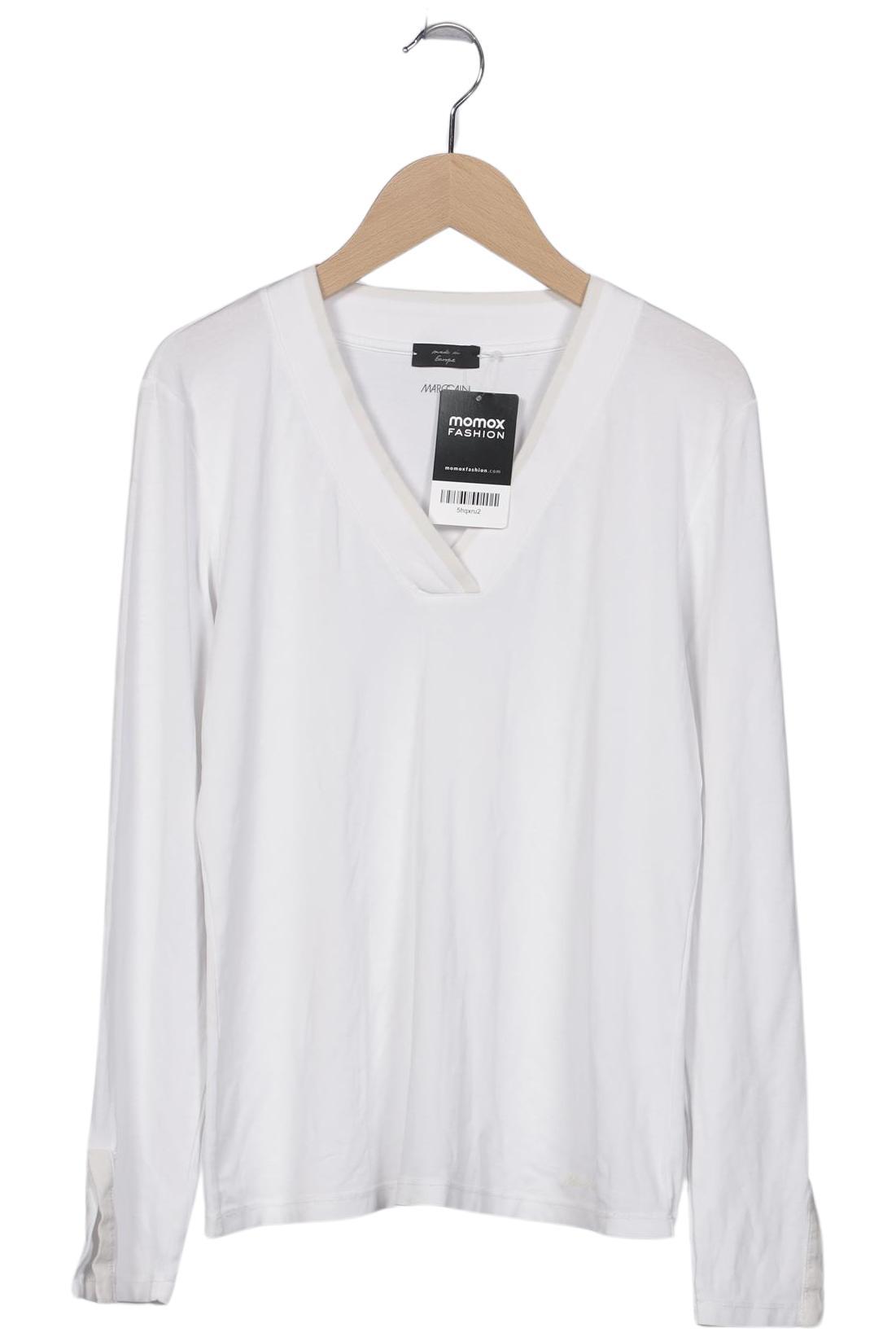 

Marc Cain Damen Langarmshirt, weiß, Gr. 38