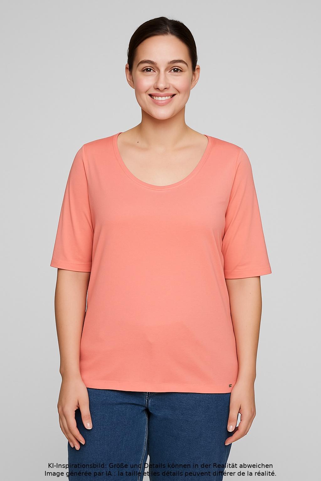 

Marc Cain Damen T-Shirt, pink, Gr. 38