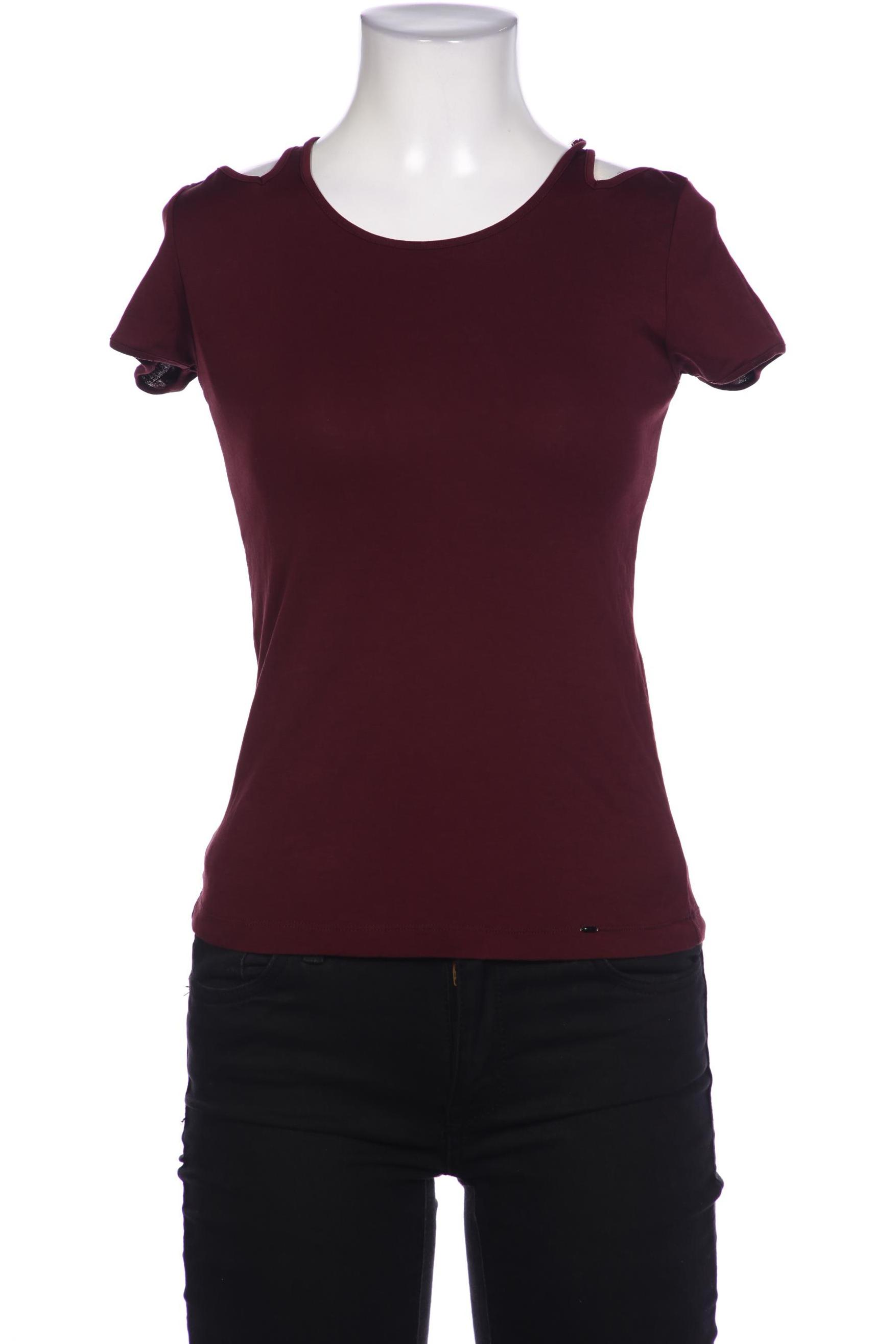 

Marc Cain Damen T-Shirt, bordeaux, Gr. 36
