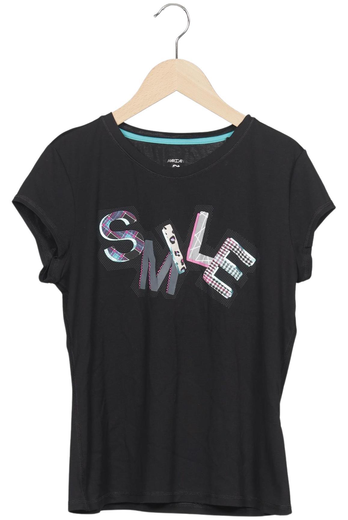 

Marc Cain Damen T-Shirt, schwarz, Gr. 36