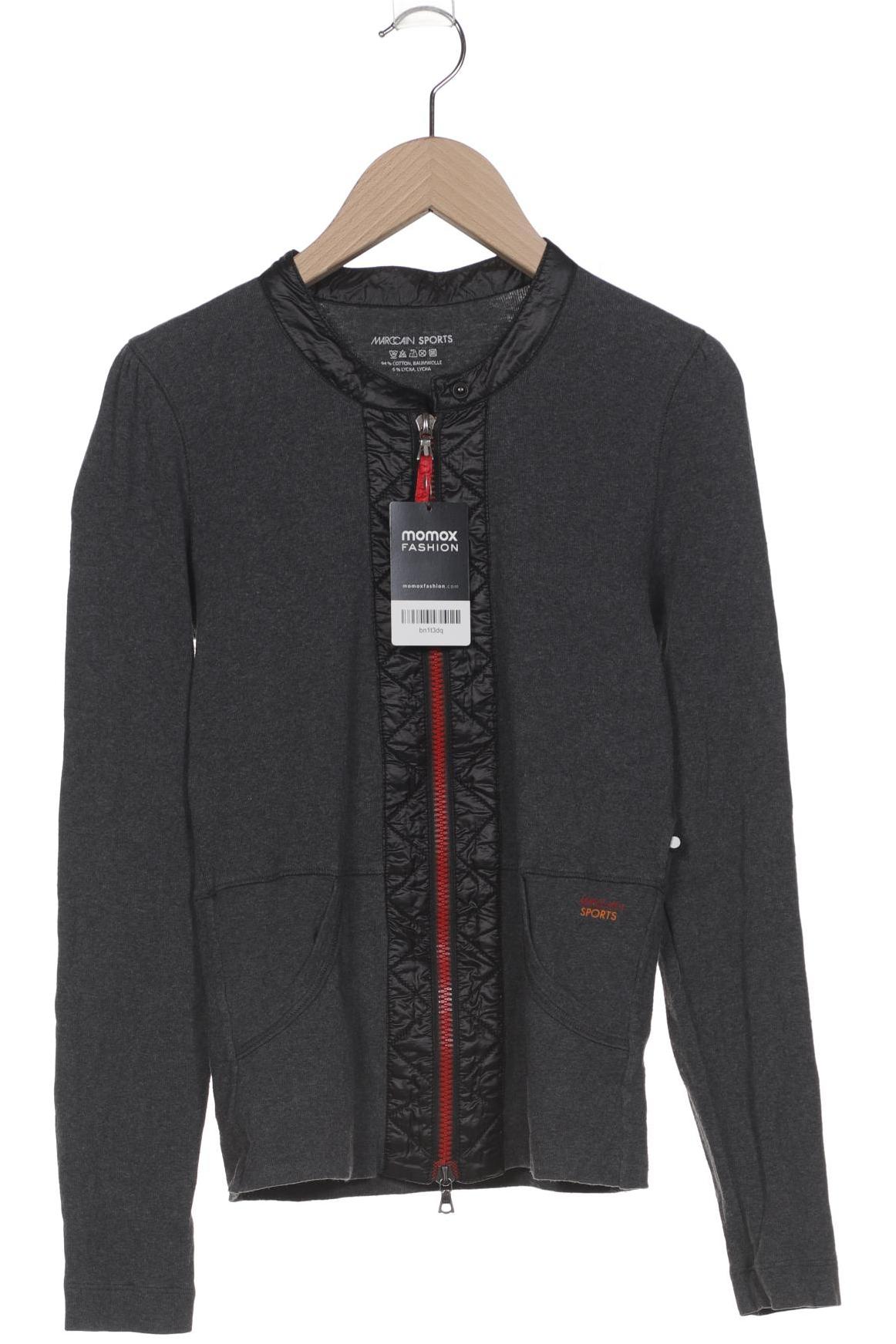 

Marc Cain Damen Strickjacke, grau, Gr. 38