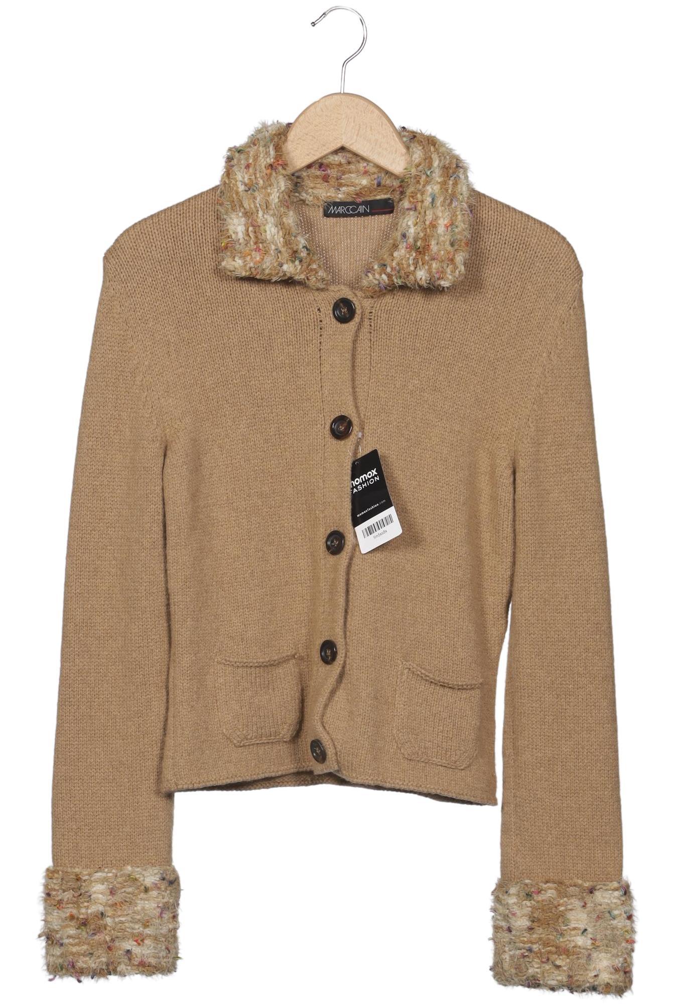 

Marc Cain Damen Strickjacke, beige, Gr. 38