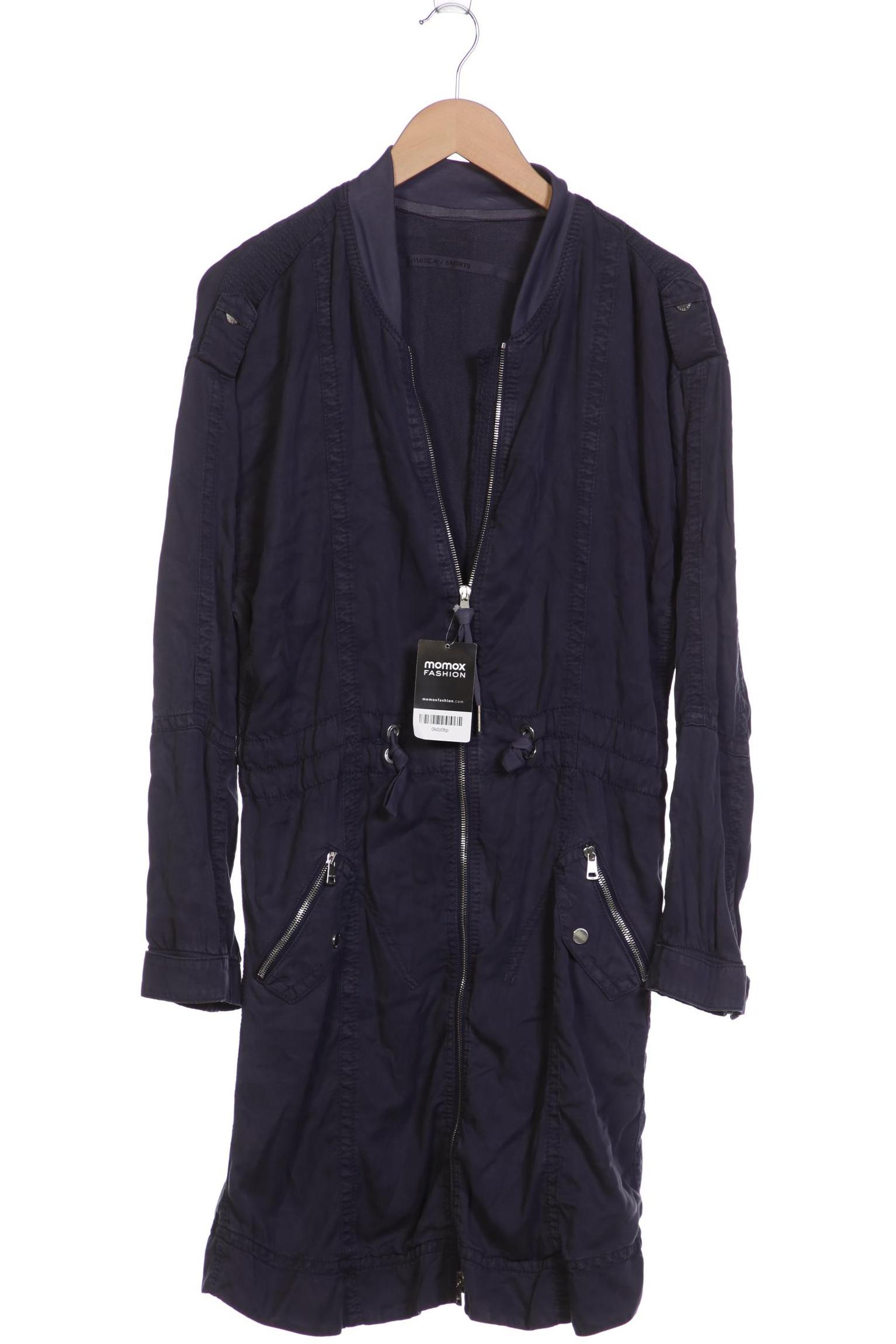 

Marc Cain Damen Mantel, marineblau, Gr. 38