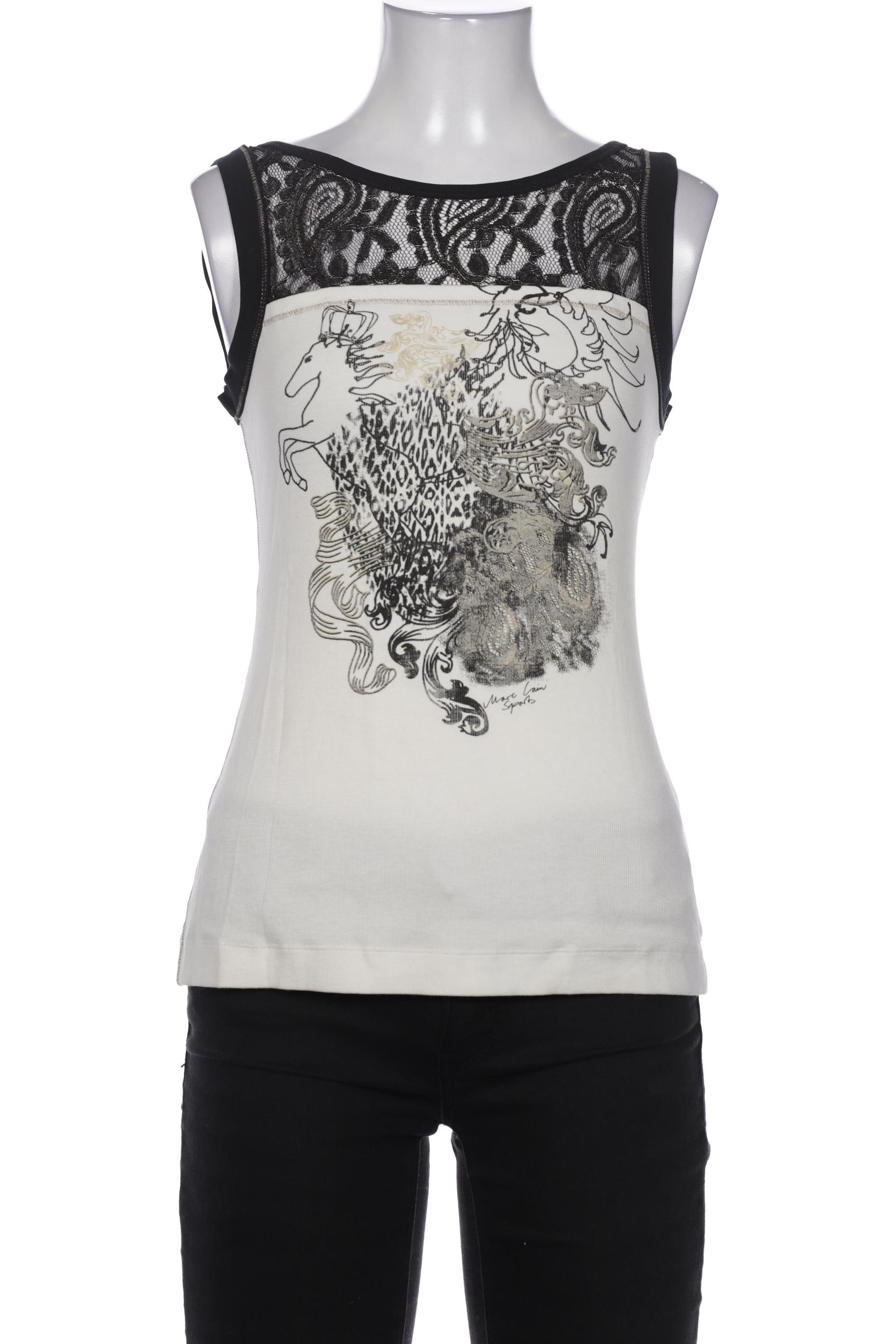 

Marc Cain Damen Top, weiß, Gr. 34