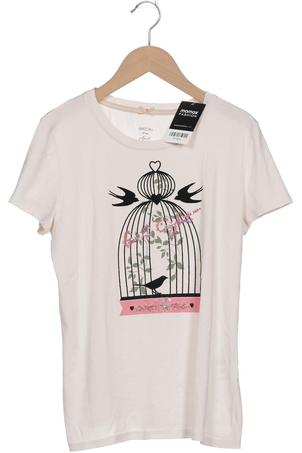 

Marc Cain Damen T-Shirt, cremeweiß, Gr. 38