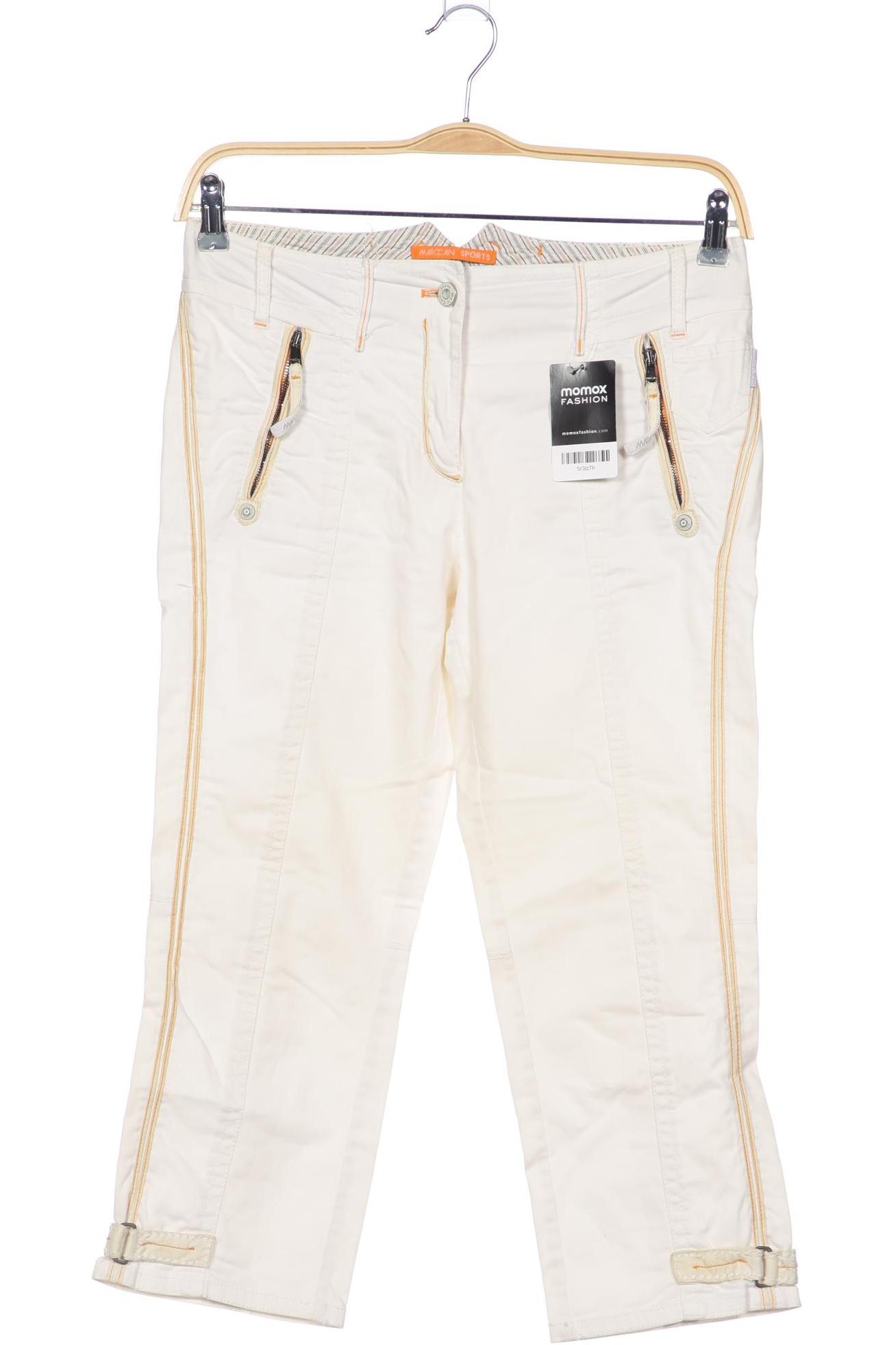

Marc Cain Damen Jeans, cremeweiß, Gr. 38