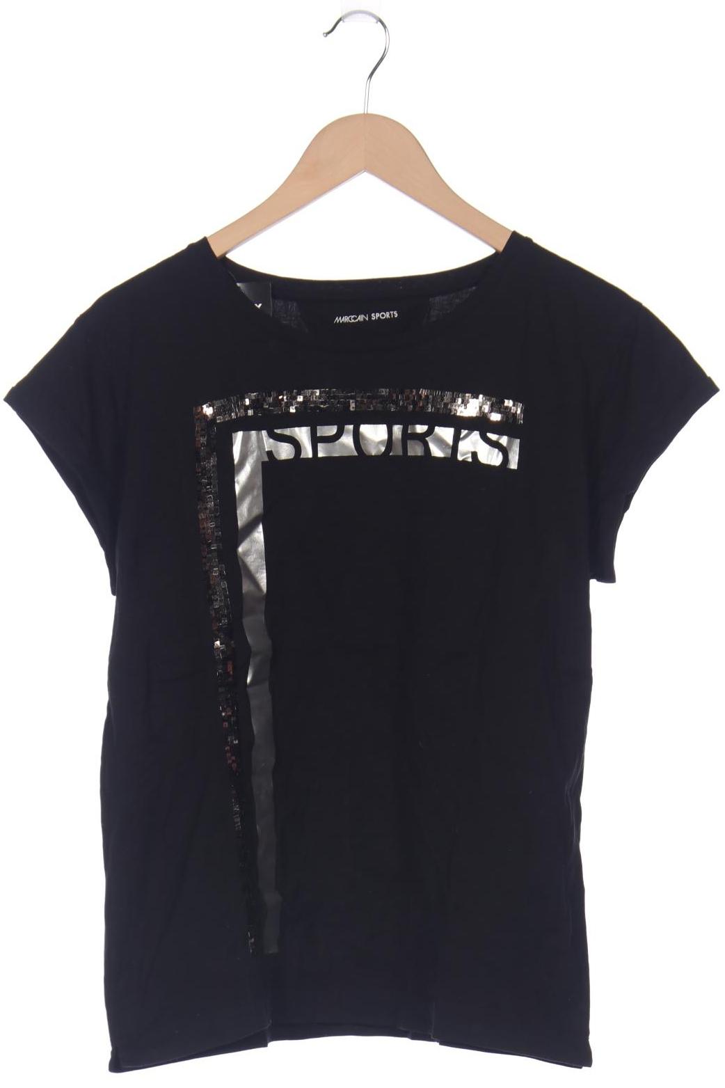 

Marc Cain Damen T-Shirt, schwarz, Gr. 40