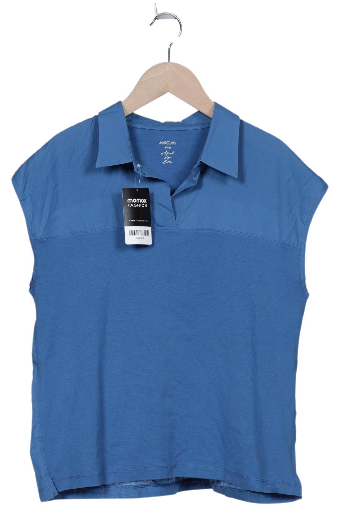 

Marc Cain Damen Poloshirt, blau, Gr. 38