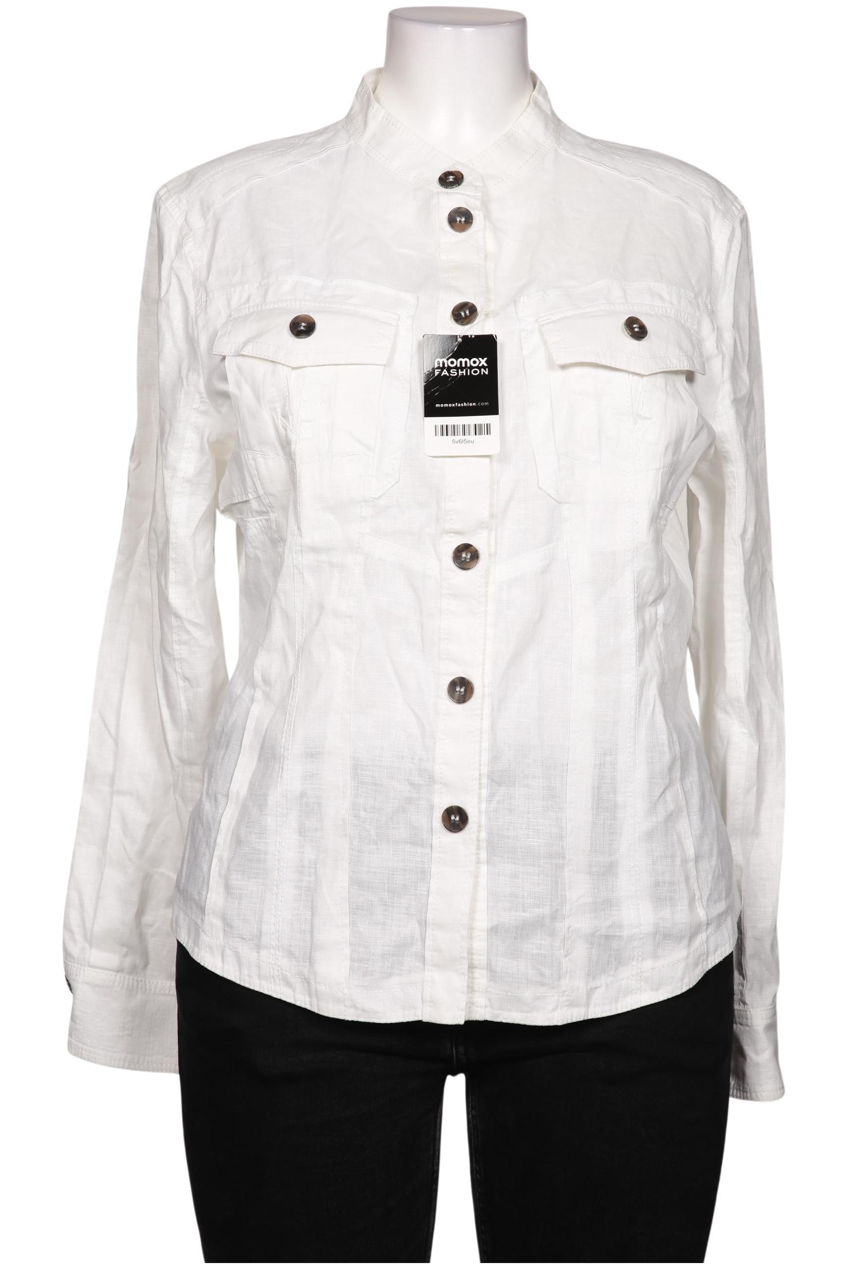 

Marc Cain Damen Bluse, weiß, Gr. 44