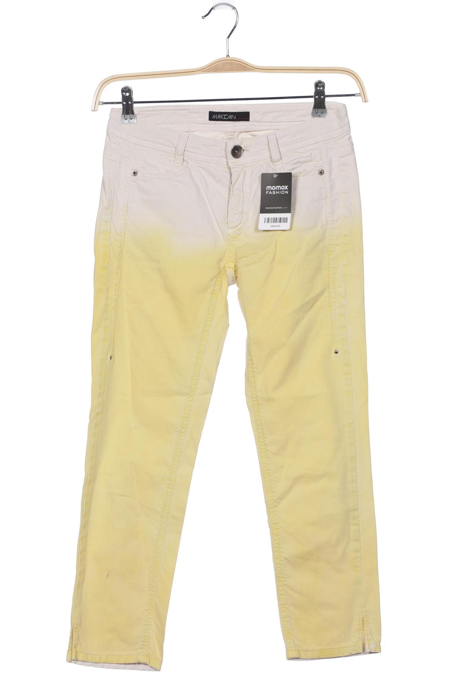 

Marc Cain Damen Jeans, gelb