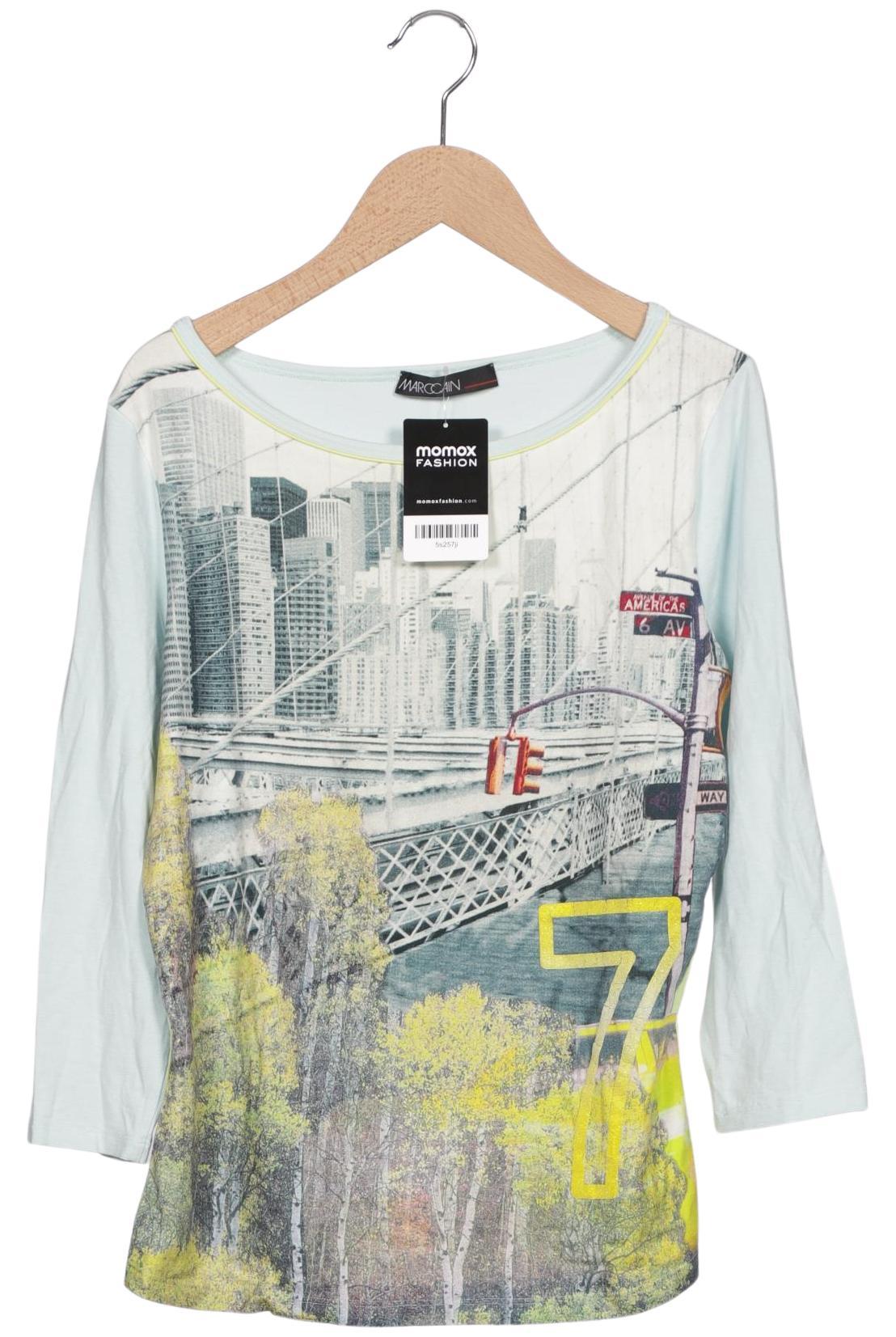 

Marc Cain Damen Langarmshirt, hellblau, Gr. 40