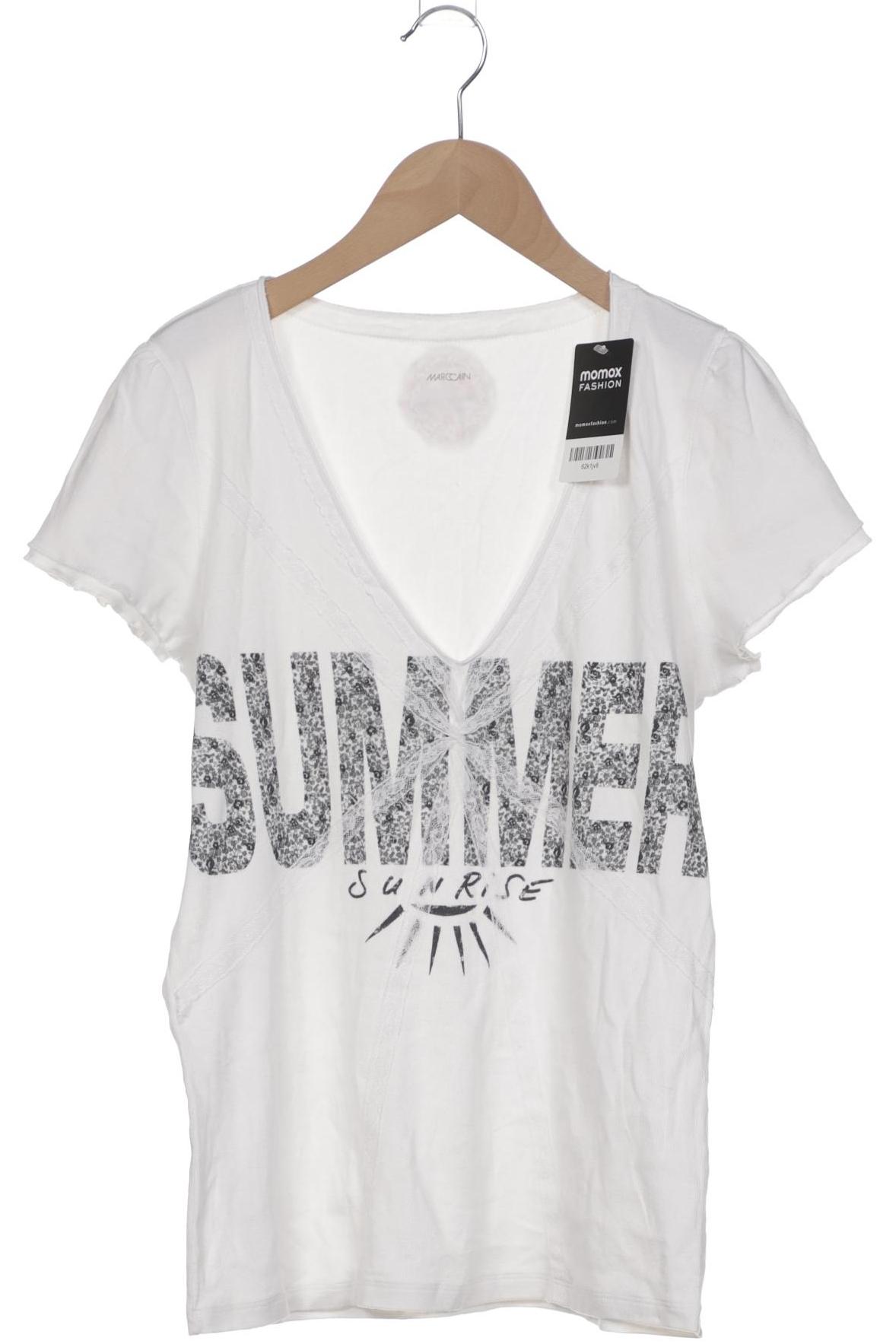 

Marc Cain Damen T-Shirt, weiß, Gr. 38