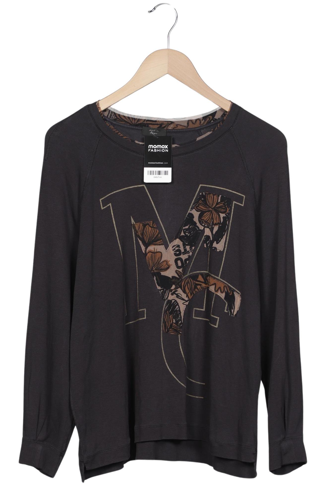 

Marc Cain Damen Langarmshirt, schwarz, Gr. 46