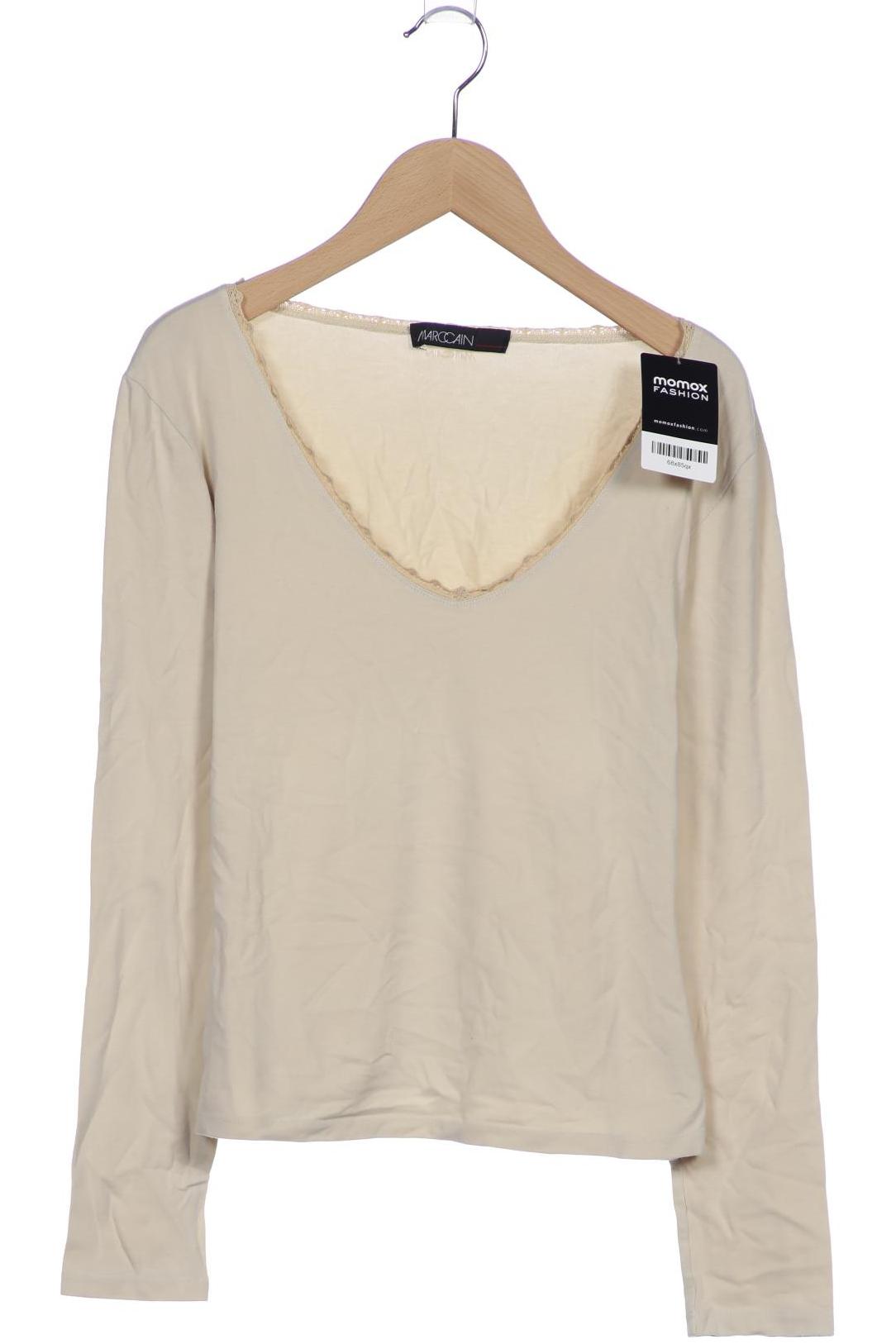 

Marc Cain Damen Langarmshirt, cremeweiß, Gr. 38