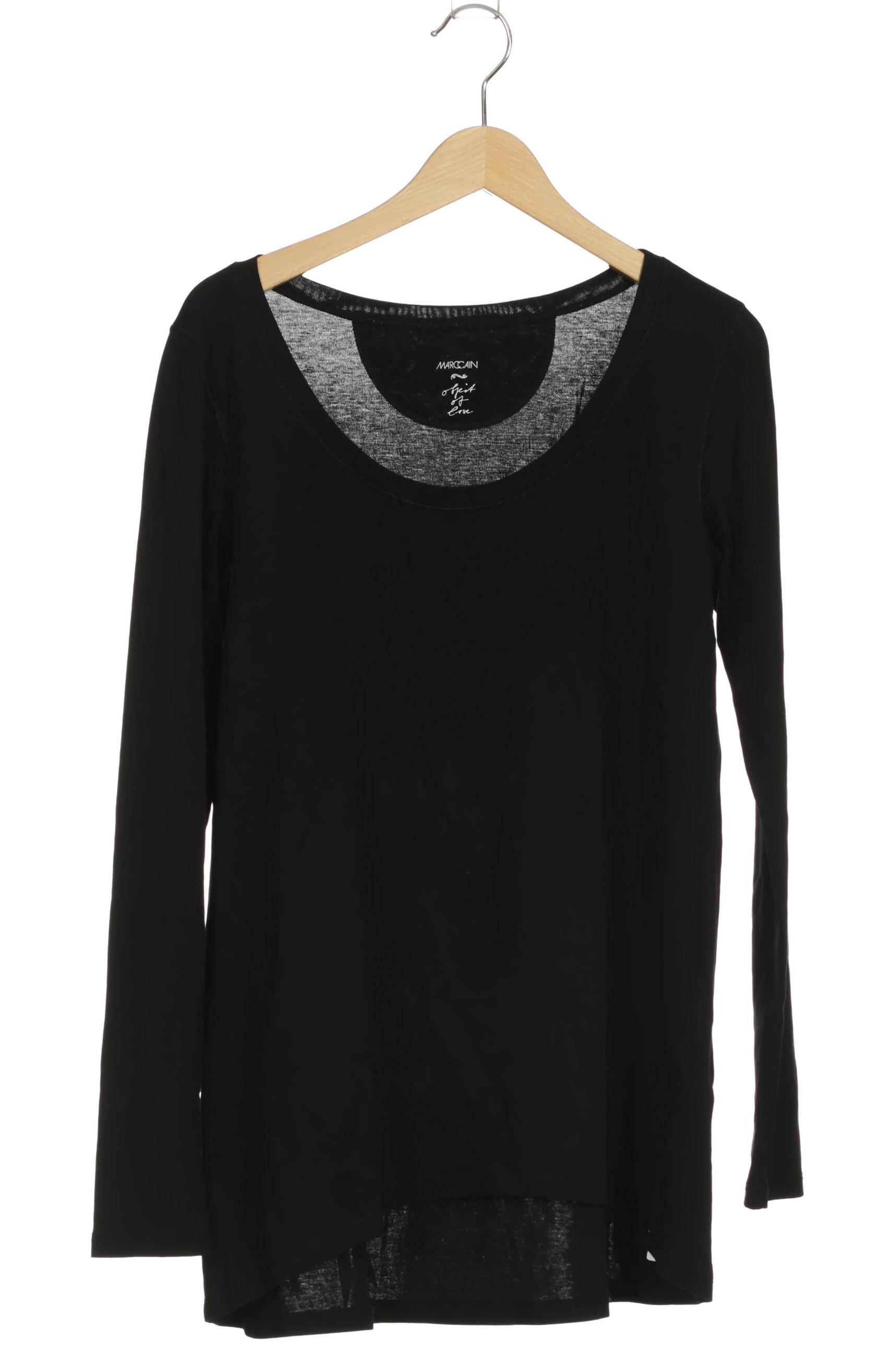 

Marc Cain Damen Langarmshirt, schwarz, Gr. 34