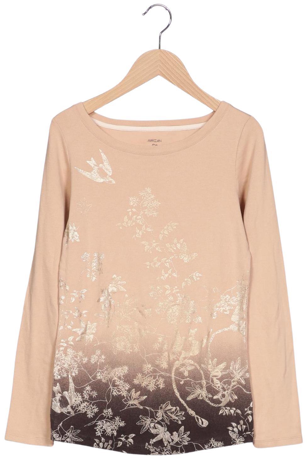 

Marc Cain Damen Langarmshirt, beige, Gr. 36